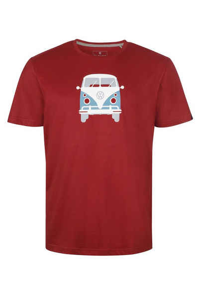 Elkline T-Shirt Methusalem lizenzierter VW Bulli Brust Rücken Print