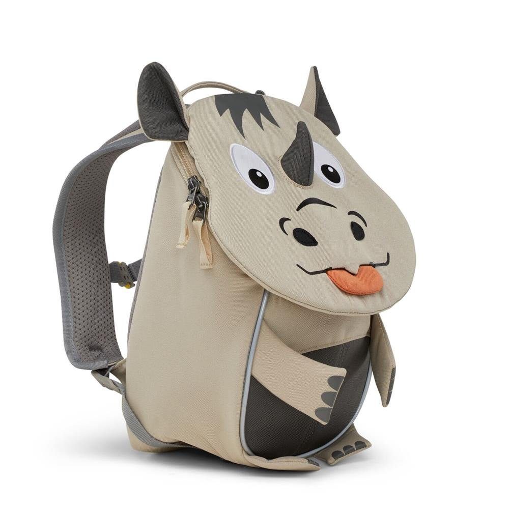 Affenzahn Kinderrucksack Kleiner Freund - Nashorn, 4 Liter, für Kinder 1-3 Jahre, für Freizeit und Krippe