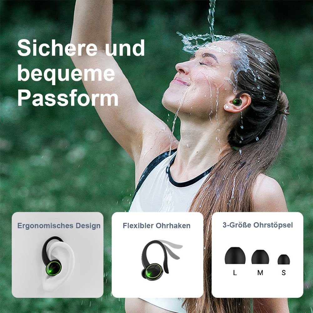 Bluetooth-Kopfhörer Bluetooth mit Mikrofon MOUTEN 5.3-Kopfhörer, Hi-Fi-Stereoanlage