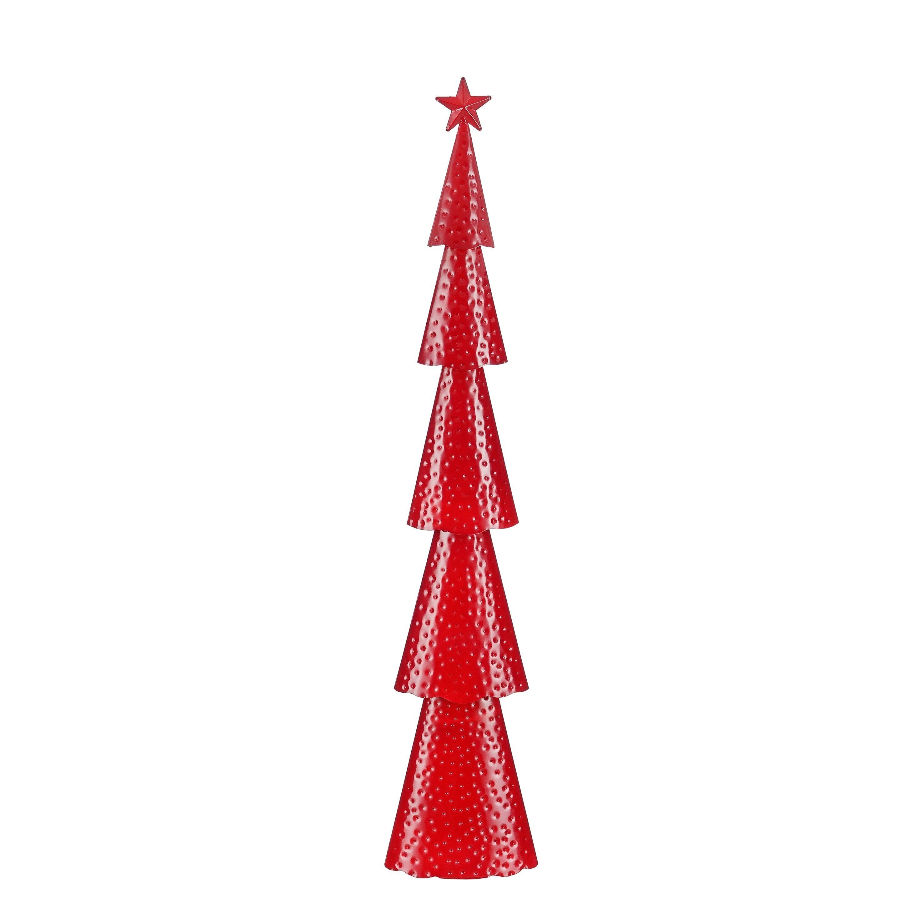 Mica Decorations Mica Decorations Dekoration Baum rot - l17,5xb9xh90,5cm