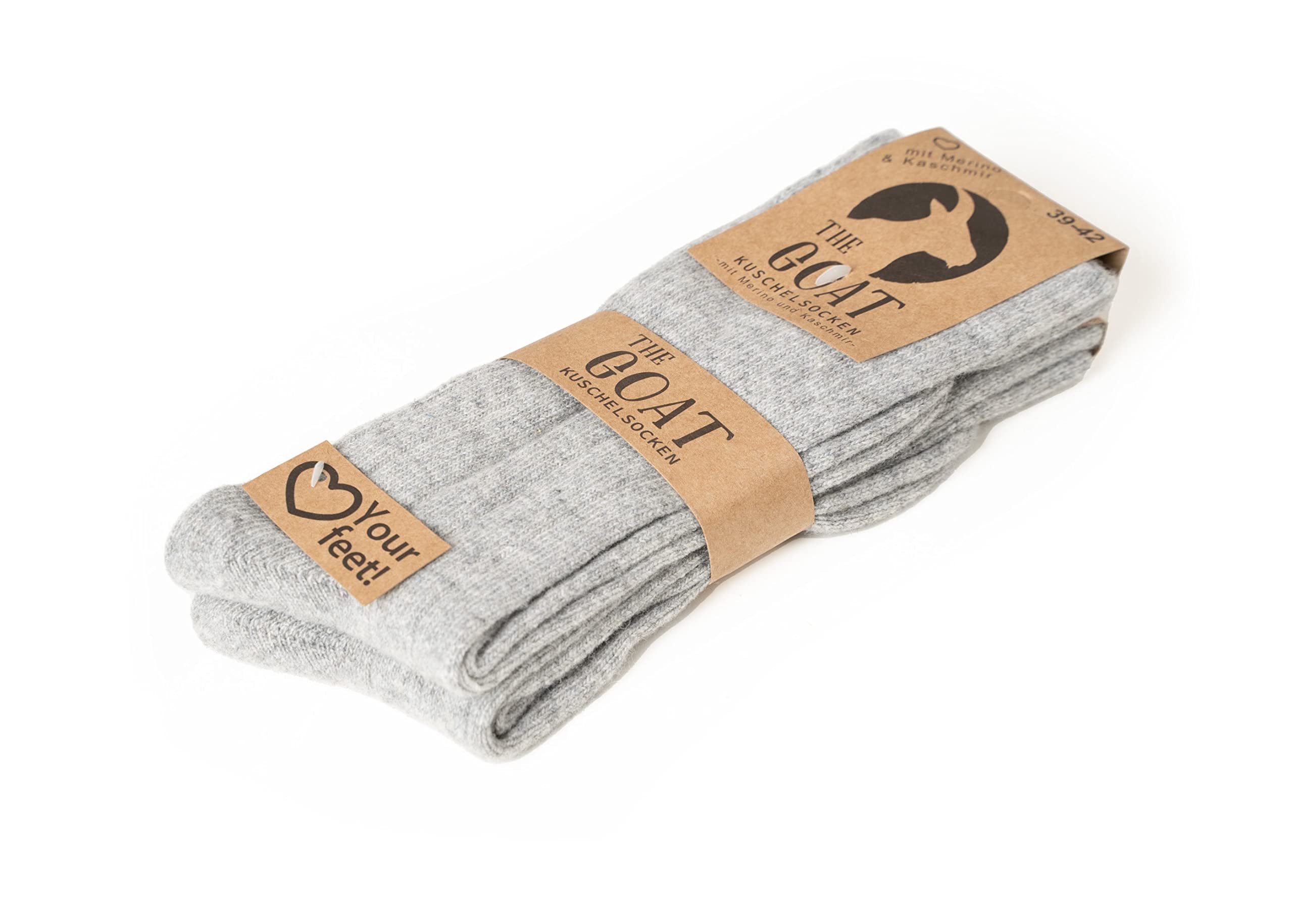 HomeOfSocks Socken Business Basic Socke mit Kaschmir und Merinowolle 2 Paar Luxuriöse Wollsocken Merino Kaschmir Zehennaht Strapazierfähig