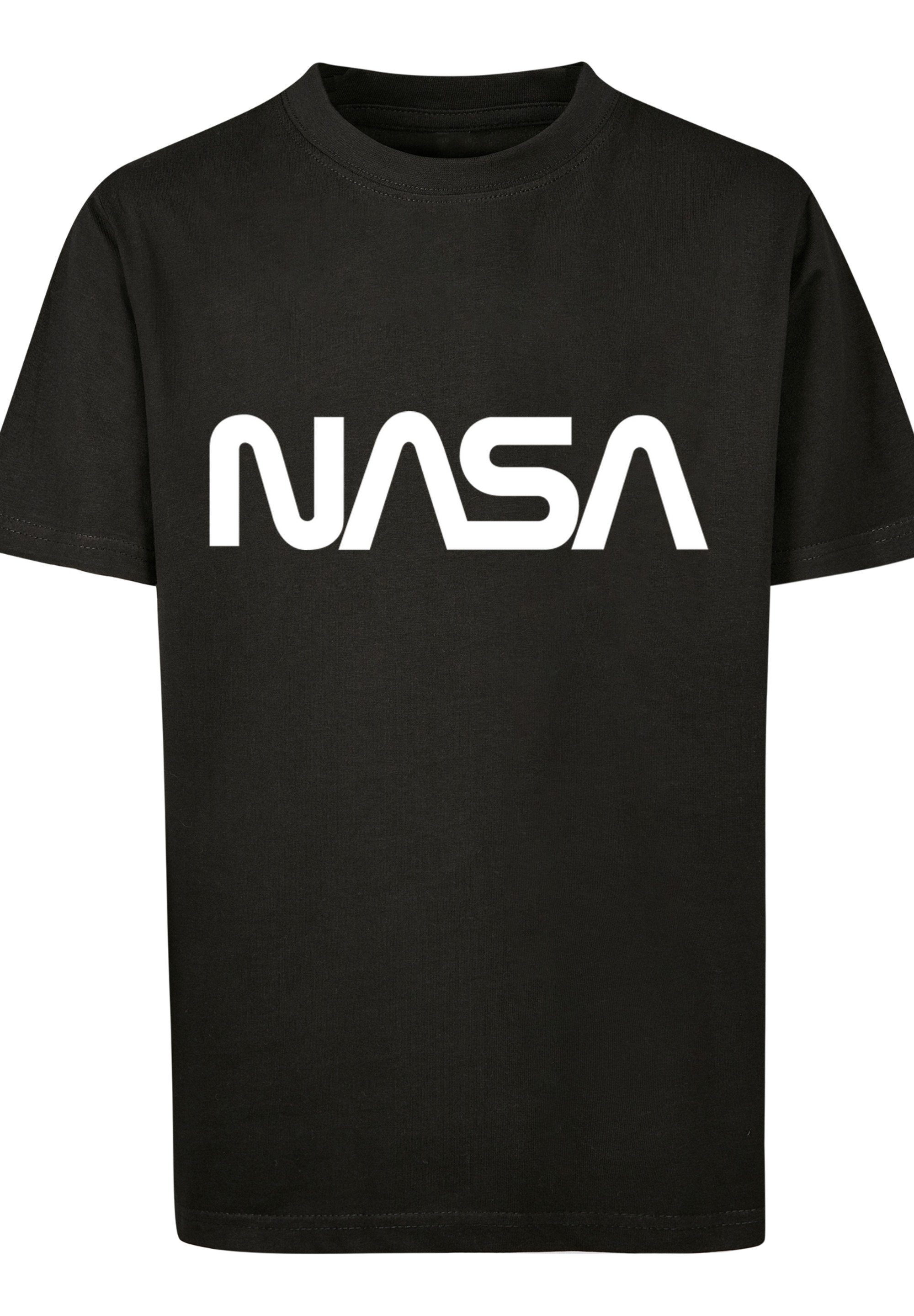 Kinder Kids (Gr. 92 -146) F4NT4STIC T-Shirt NASA Modern Logo Black