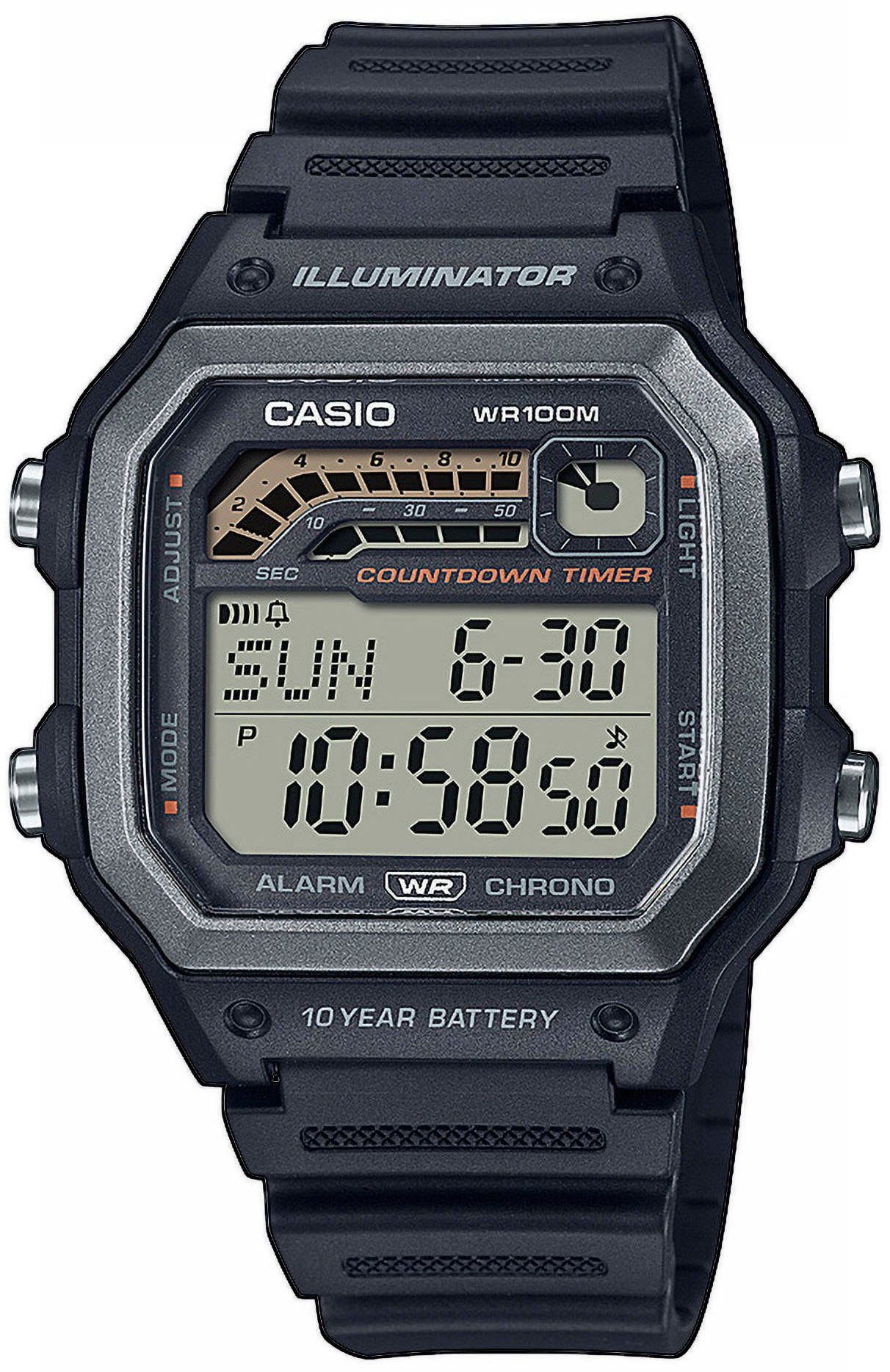 Casio Collection Chronograph WS-1600H-1AVEF