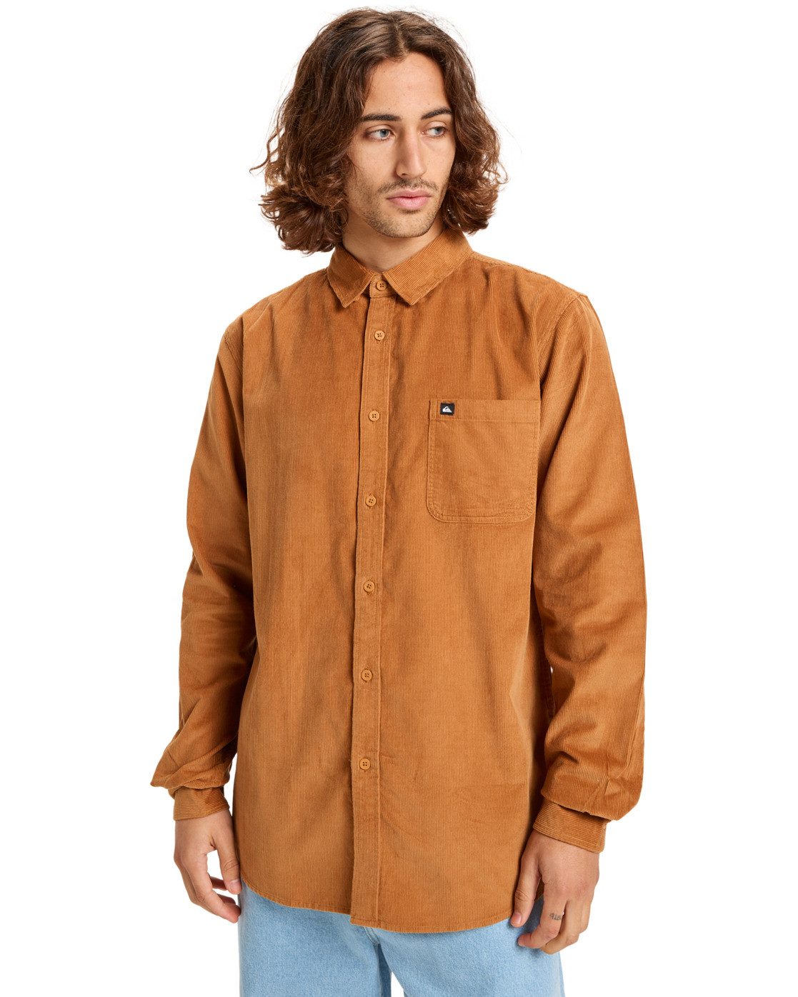 Quiksilver Langarmhemd Smoke Trail Cord günstig online kaufen