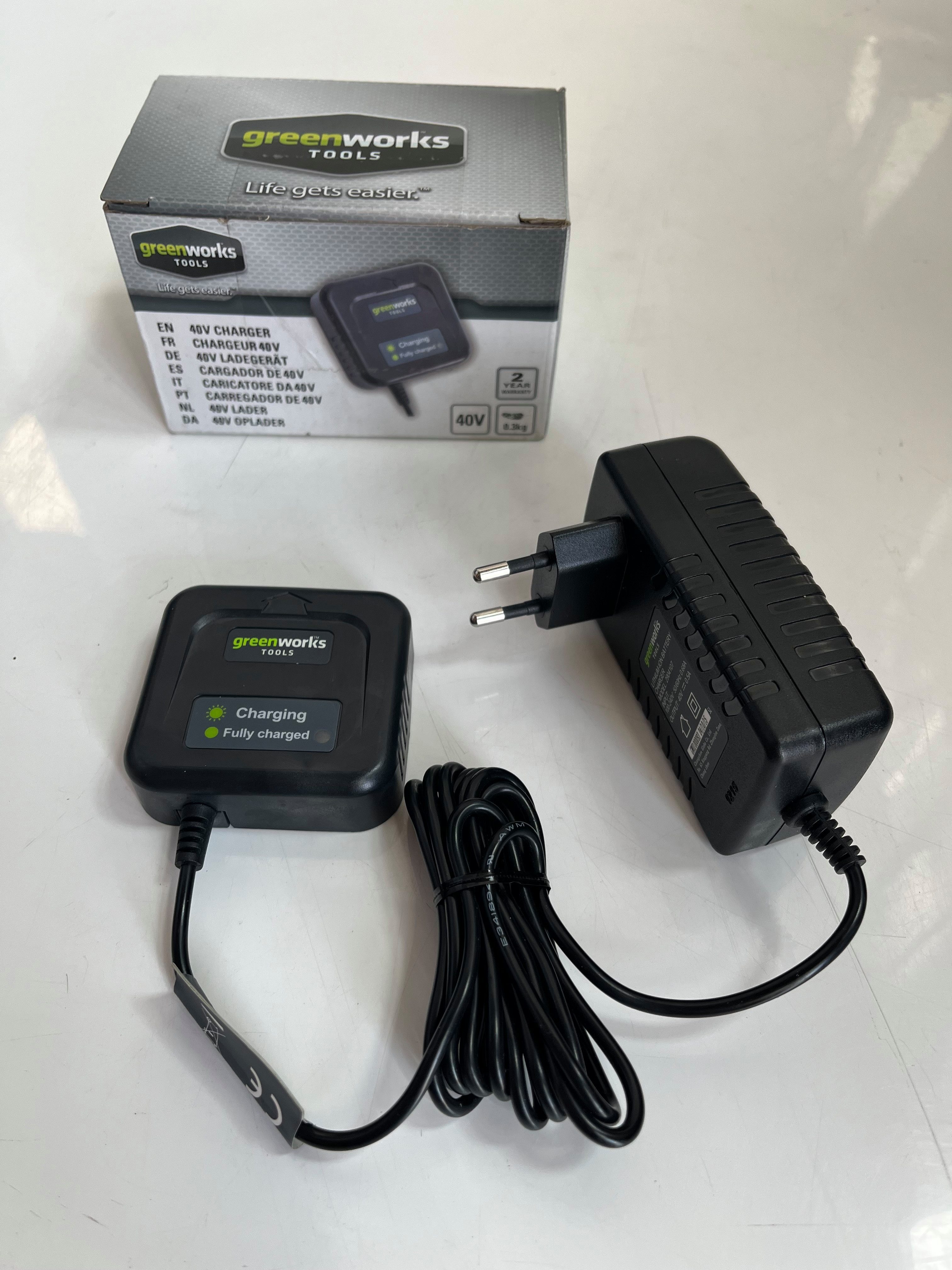Greenworks Greenworks Ladegerät 40v Model: 2904107 Charger Batterie-Ladegerät (1-tlg)