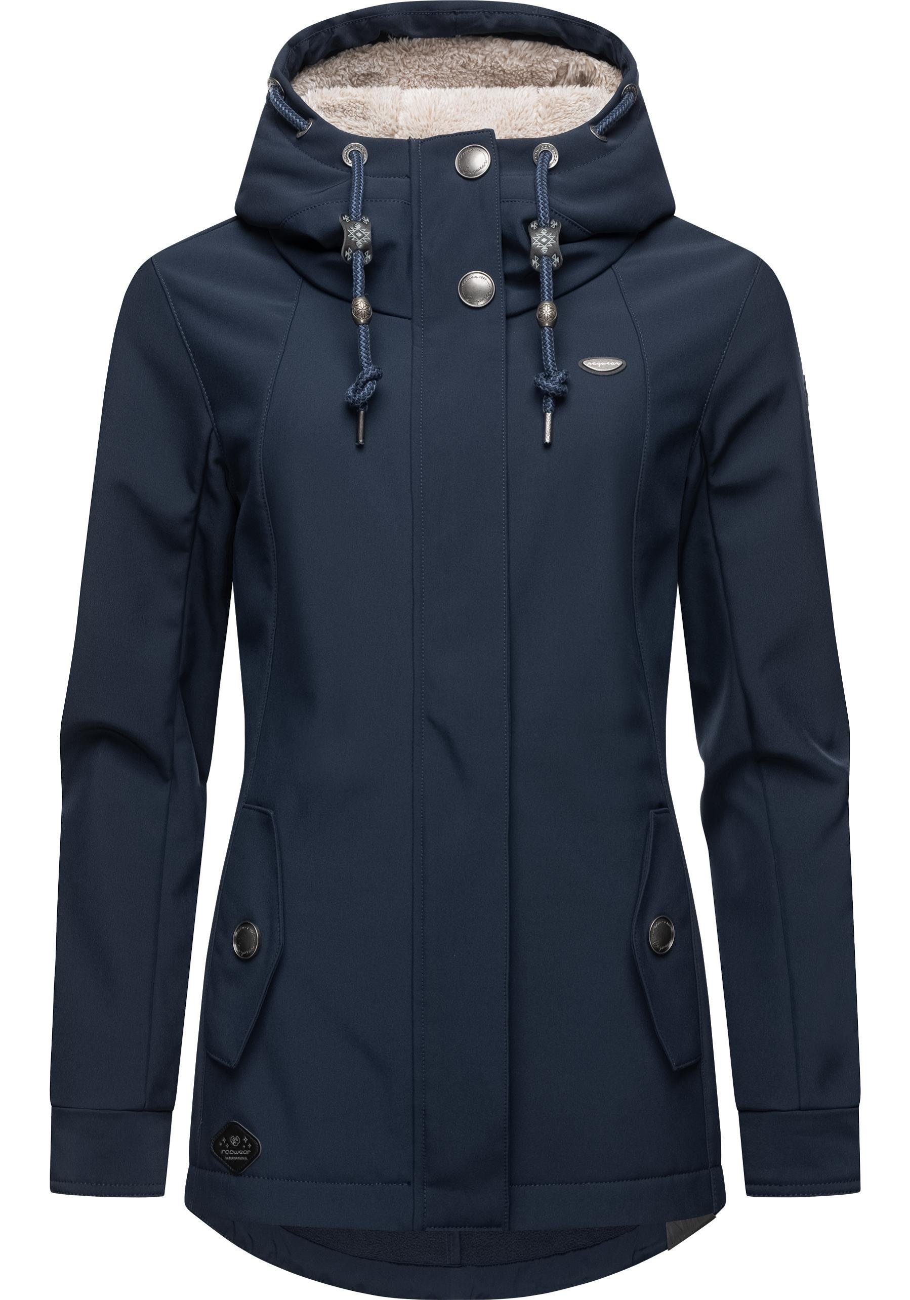 Ragwear Softshelljacke Monadde Softshell Praktische Softshell Damenjacke