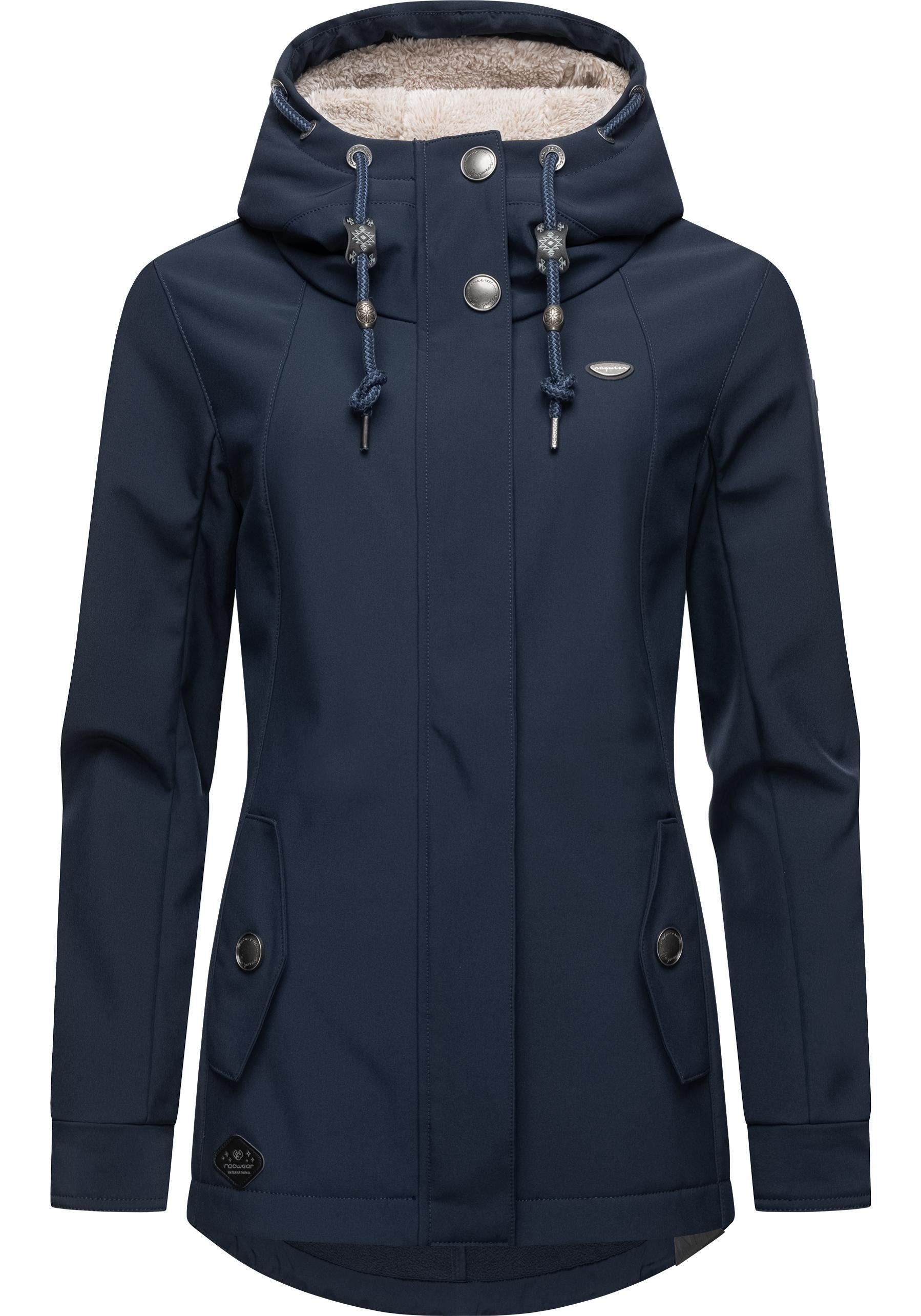 Ragwear Softshelljacke Monadde Softshell Praktische wasserabweisende Softsh günstig online kaufen