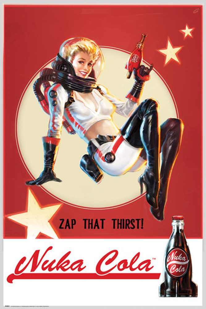 Poster Fallout 4 - Poster - Nuka Cola Motiv 1 günstig online kaufen