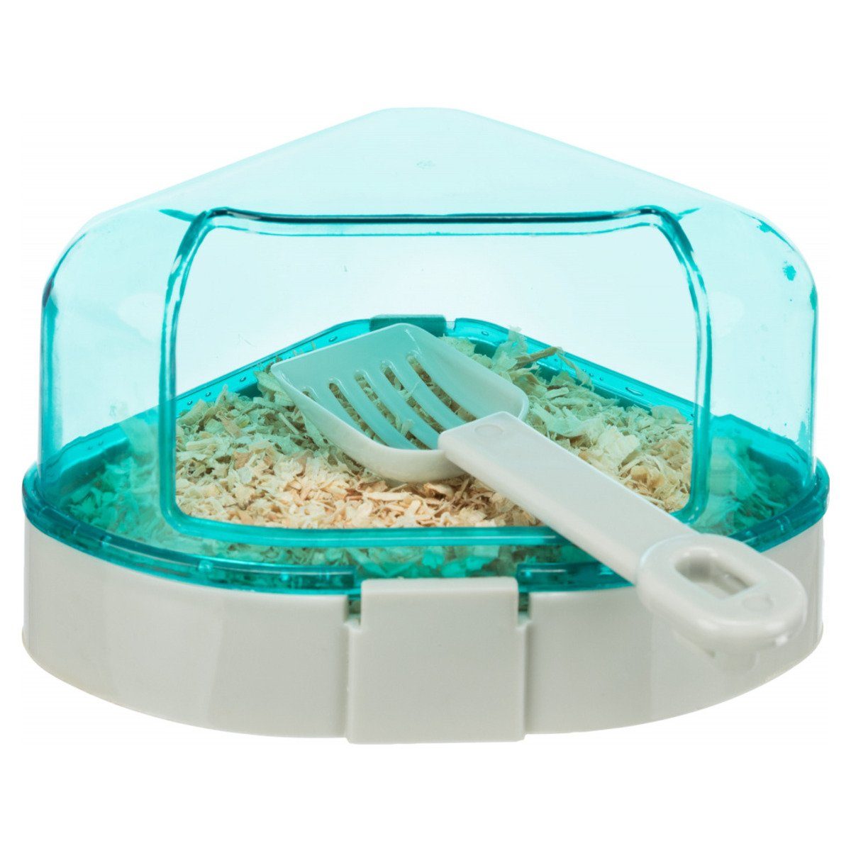 TRIXIE Nagerhaus Ecktoilette mit Dach, Hamster