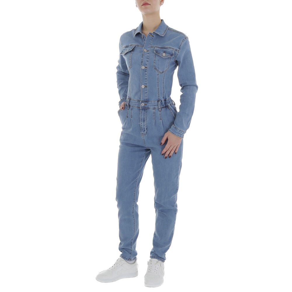 Ital-Design Jumpsuit Damen Freizeit (87543221) Used-Look günstig online kaufen
