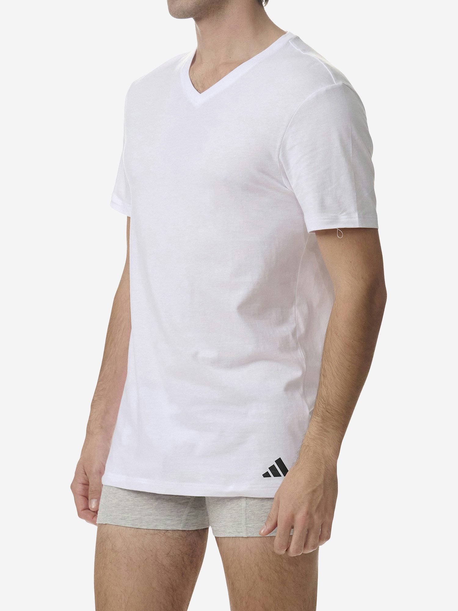 adidas Sportswear T-Shirt Active Core Cotton (6-tlg) unterziehshirt unterhemd kurzarm