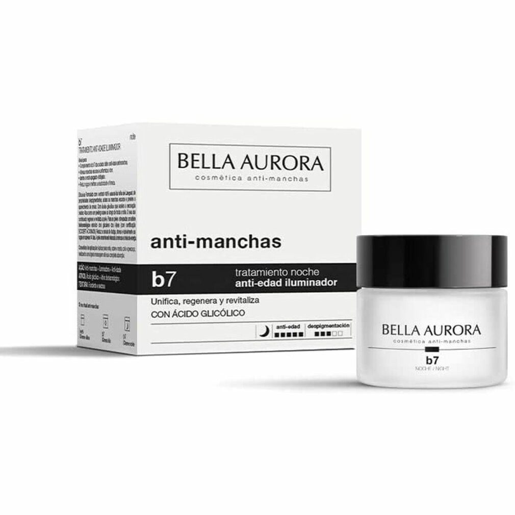 Bella Aurora Nachtcreme B7 antimanchas regenerador aclarante noche 50ml
