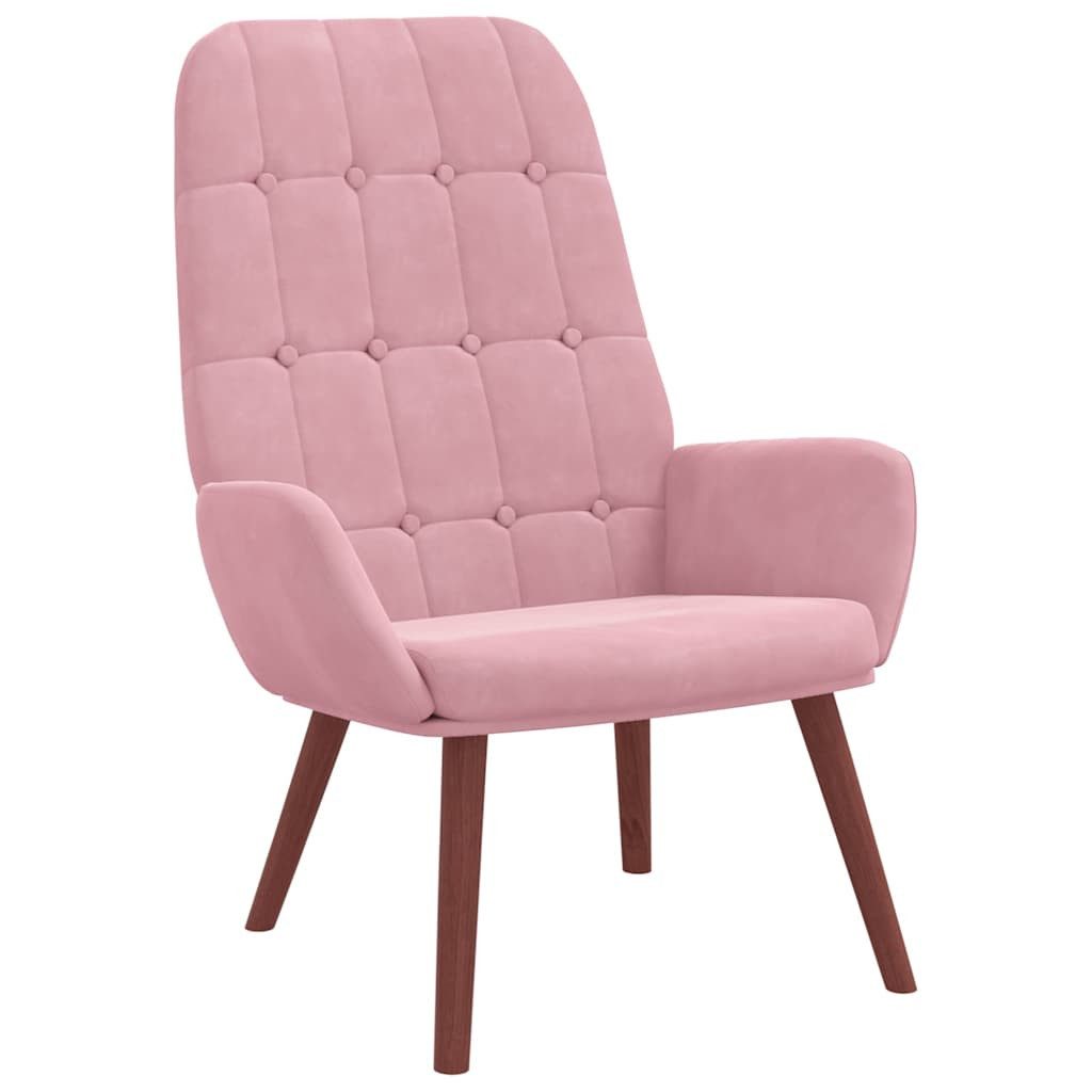 vidaXL Sessel Relaxsessel Rosa Samt (1-St) günstig online kaufen