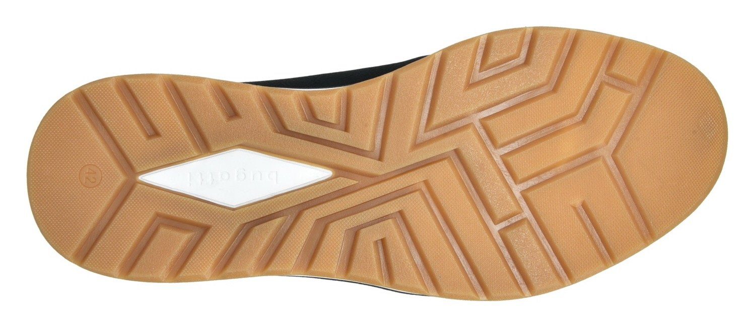 bugatti Sneaker mit Ziernähten, Freizeitschuh, Halbschuh, Schnürschuh