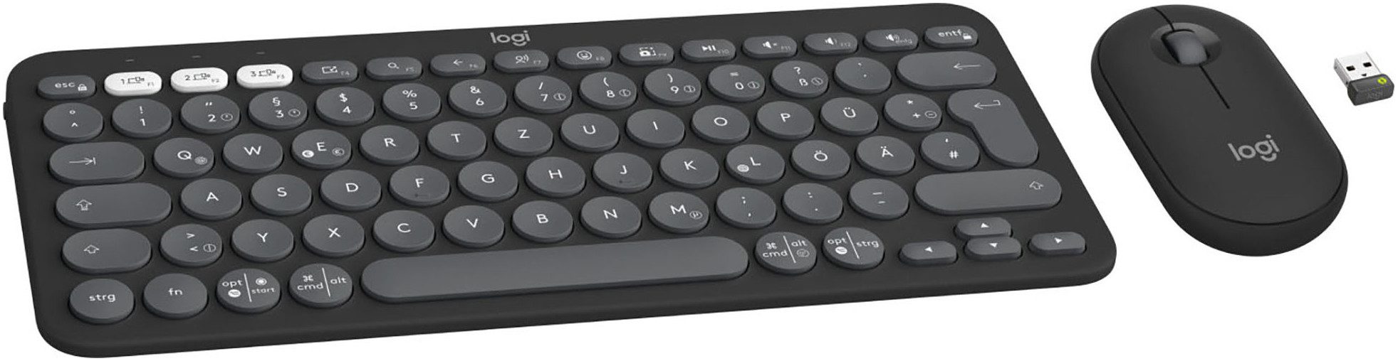 Logitech Pebble 2 Combo Tastatur