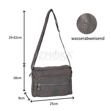 BAG STREET Umhängetasche Bag Street - Crossbody Bag Stofftasche Umhängetasche Auswahl