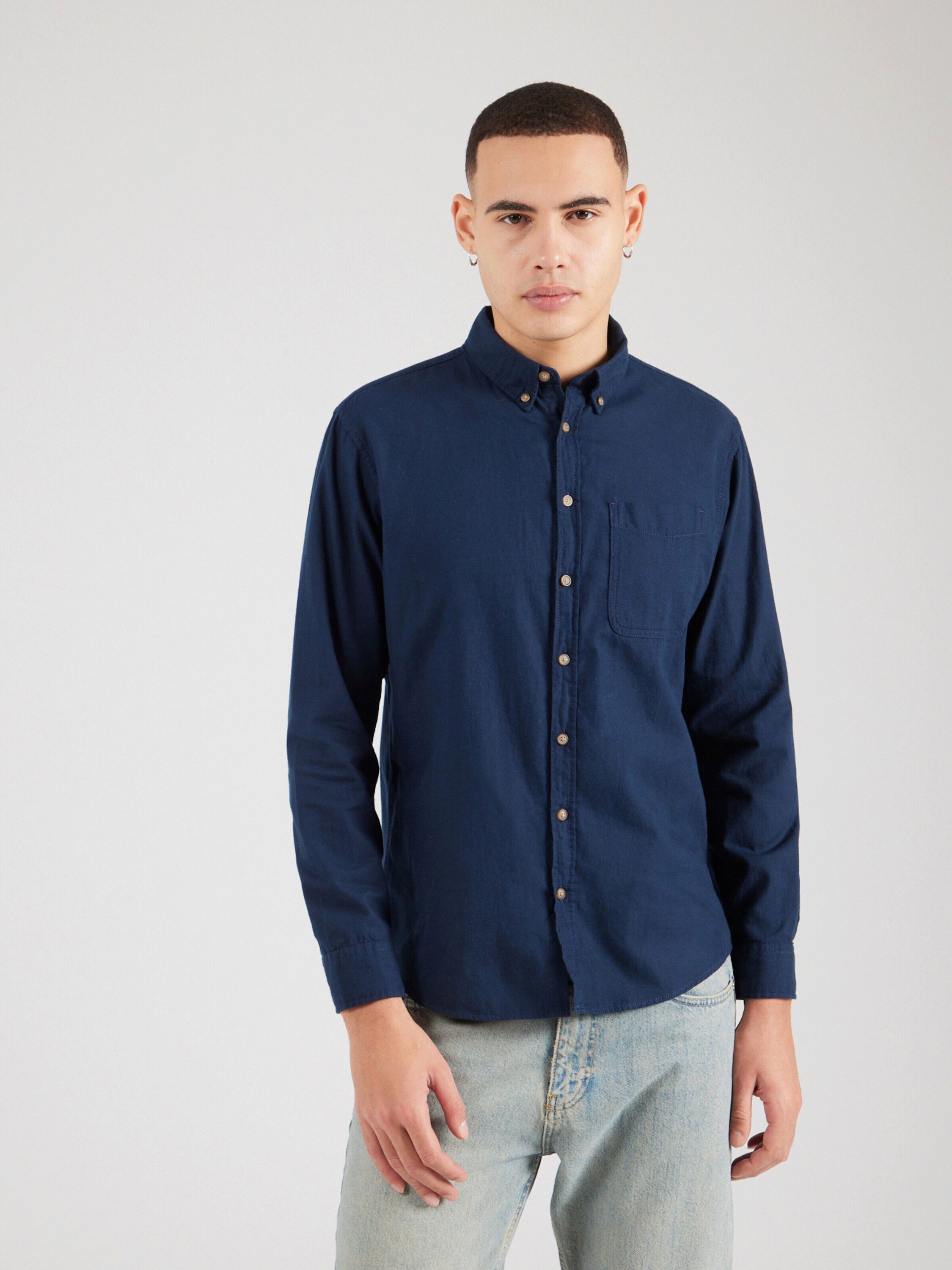 Selected Langarmhemd DAN (1-tlg)