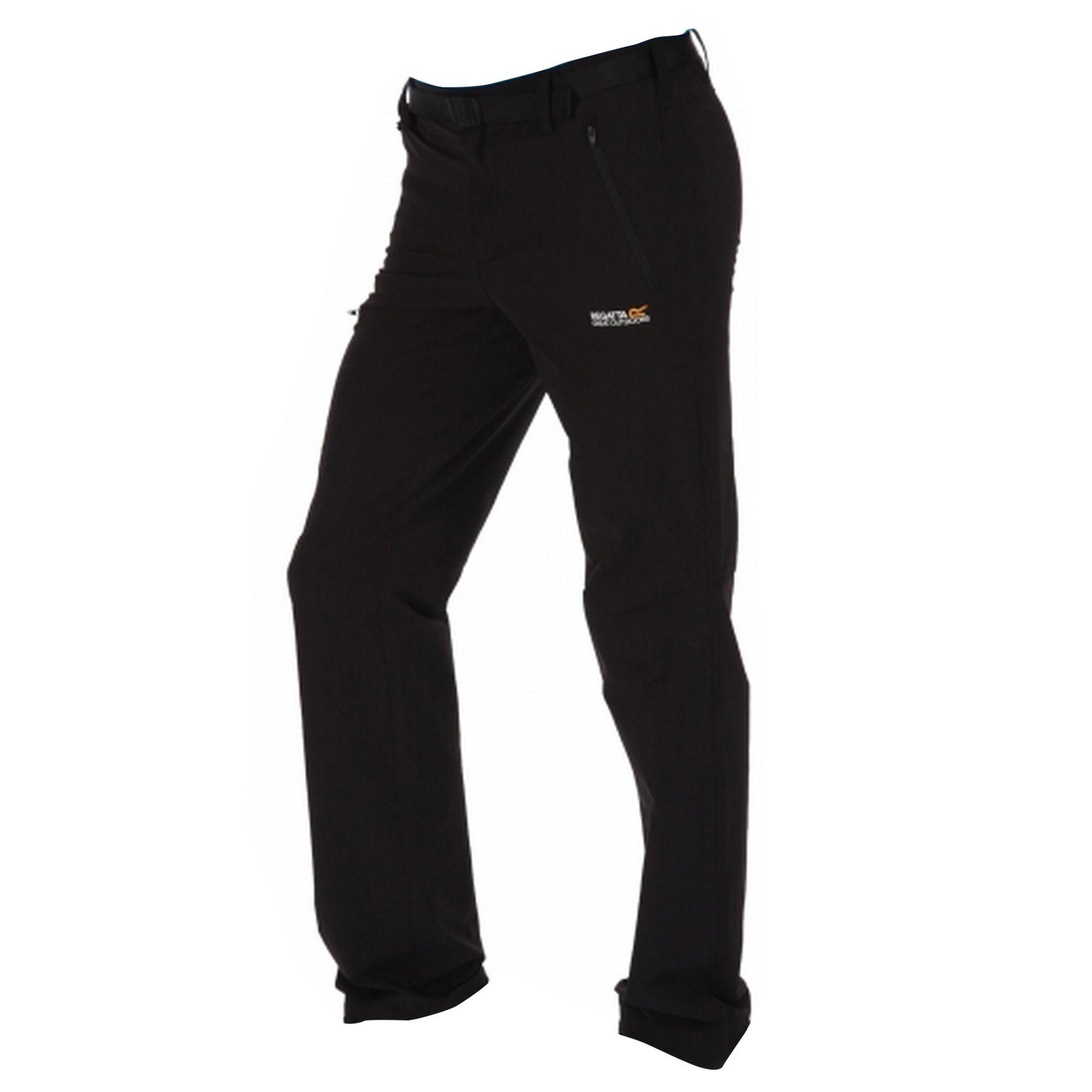 Regatta Shorts regular Black (1-tlg) schwarz