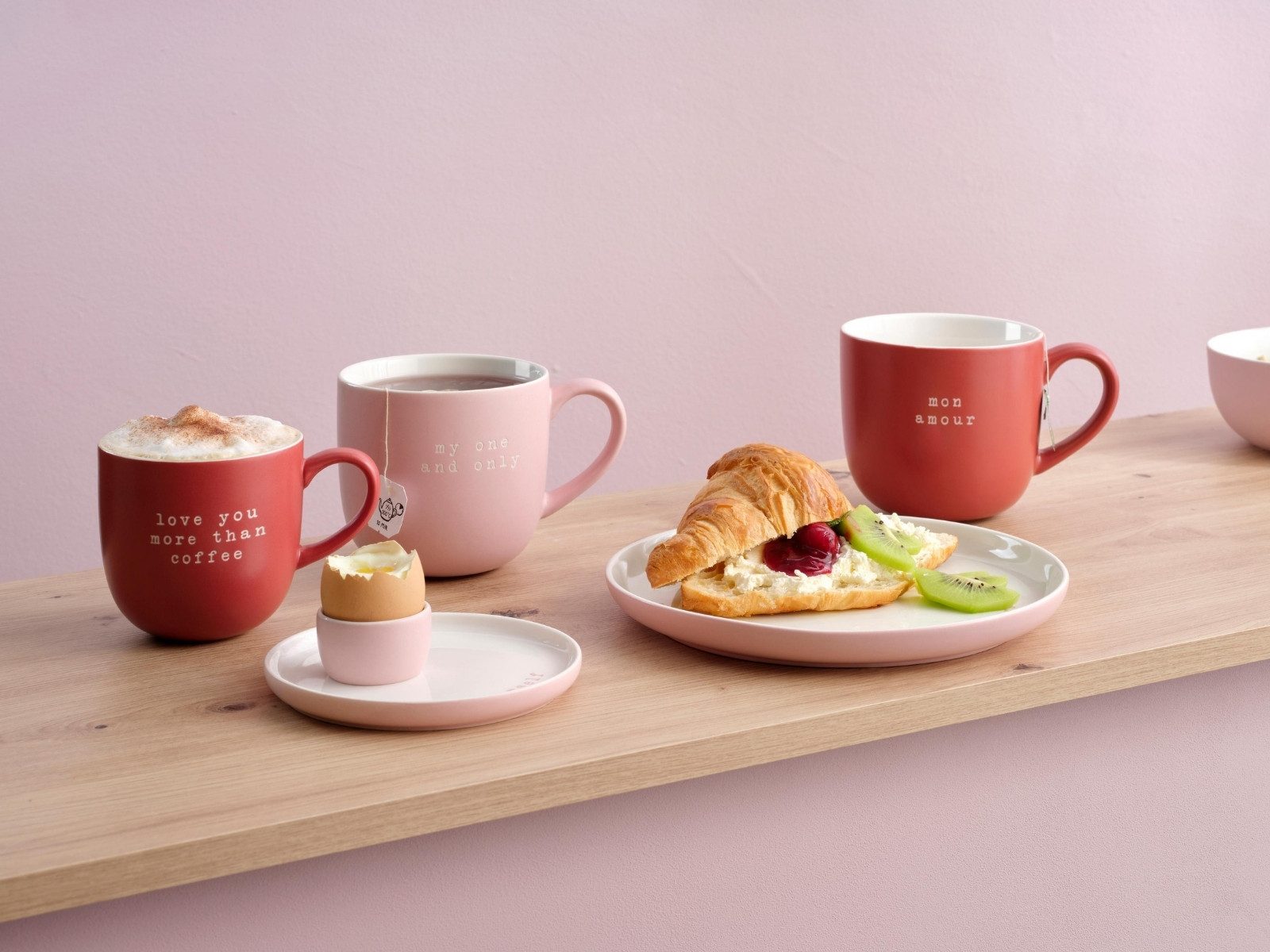 ASA SELECTION Dessertteller hey! Snackteller tiny bites, big smiles 14cm