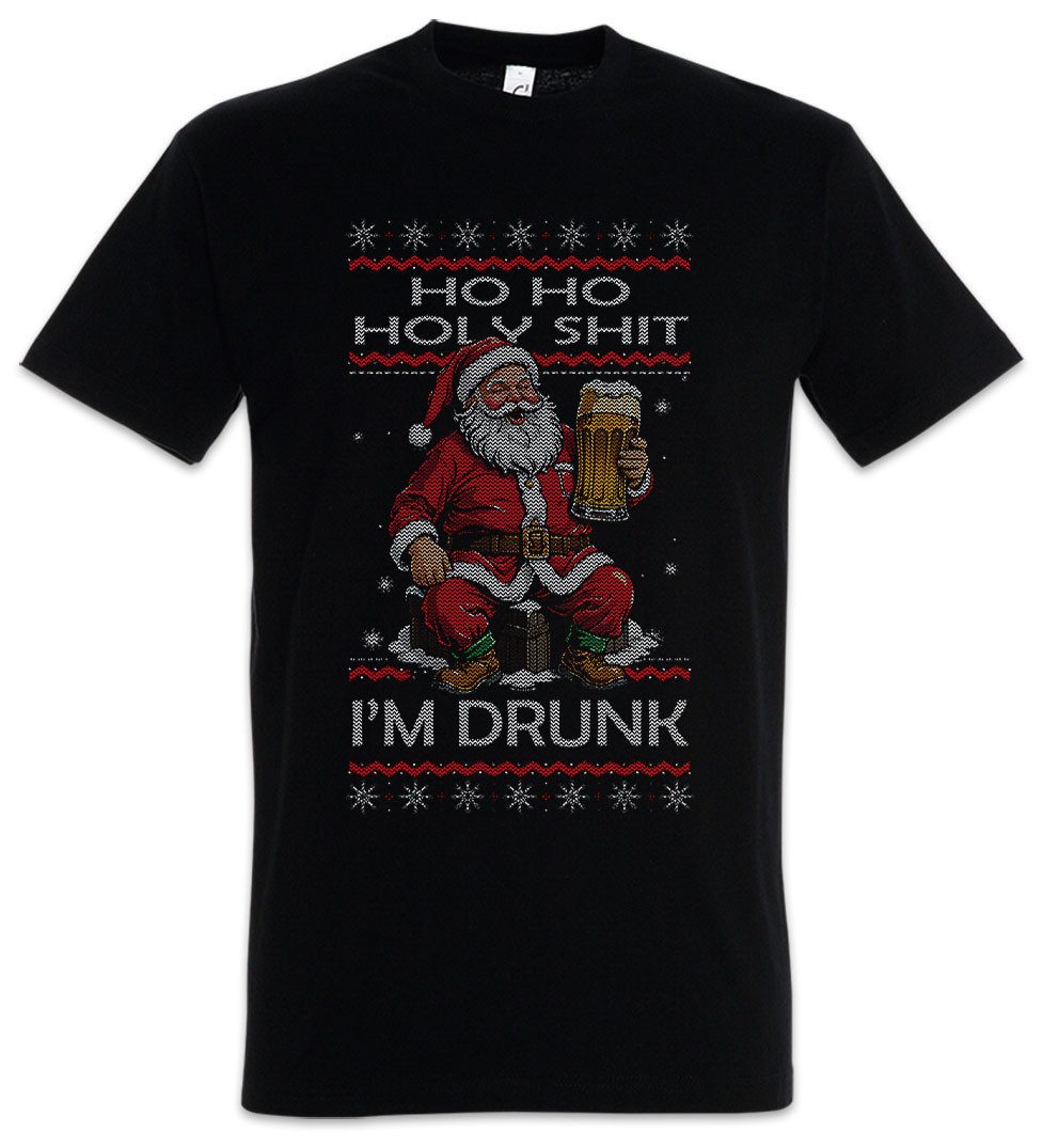 Urban Backwoods Print-Shirt Holy Shit I Am Drunk Christmas Herren T-Shirt M günstig online kaufen