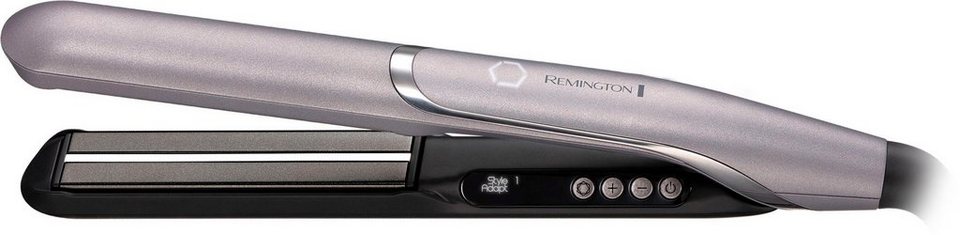 Remington Glätteisen PROluxe You™ S9880 Keramik-Beschichtung, lernfähiger  Haarglätter, Memory Funktion, 2 StyleAdapt™ Nutzerprofile, StyleAdapt™  Technologie lernt, personalisiert und passt die Hitze an
