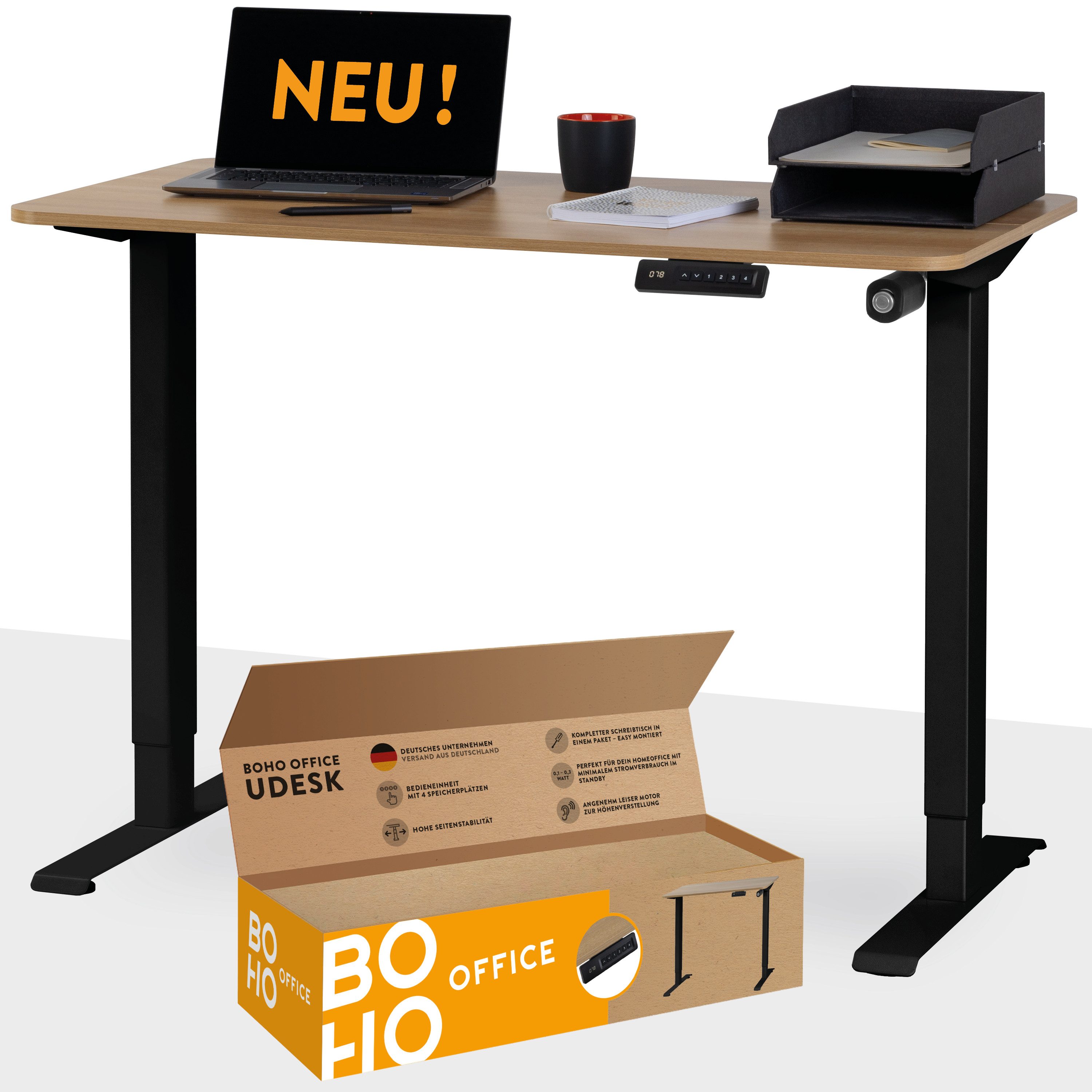 boho office® Schreibtisch UDESK (Komplettpaket, inkl. günstig online kaufen