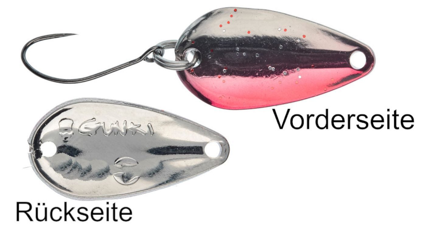 Kunstköder Gunki Spoon Reinbo Sway 2g 2,33cm - Forellenblinker
