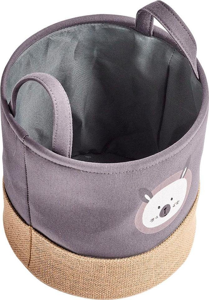 Zeller Present Aufbewahrungskorb Hase (Set, 2 St), Niedliches Hasen Tiermotiv