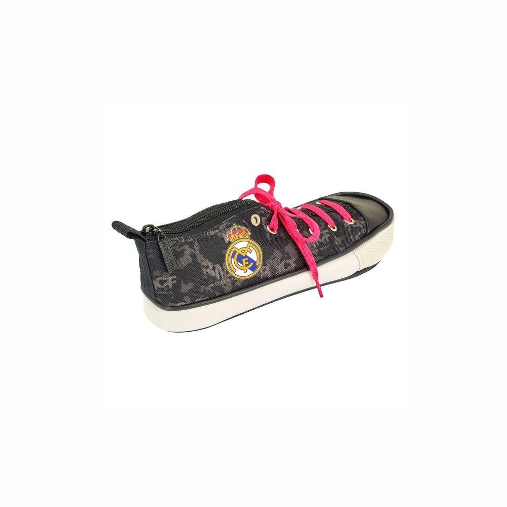 Real Madrid Federtasche Schlamperrolle Etüie Real Madrid CF Schwarz Federtasche