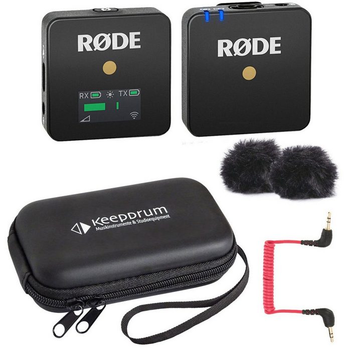 RODE Microphones Mikrofon Rode Wireless GO Mikrofon-System mit Tasche