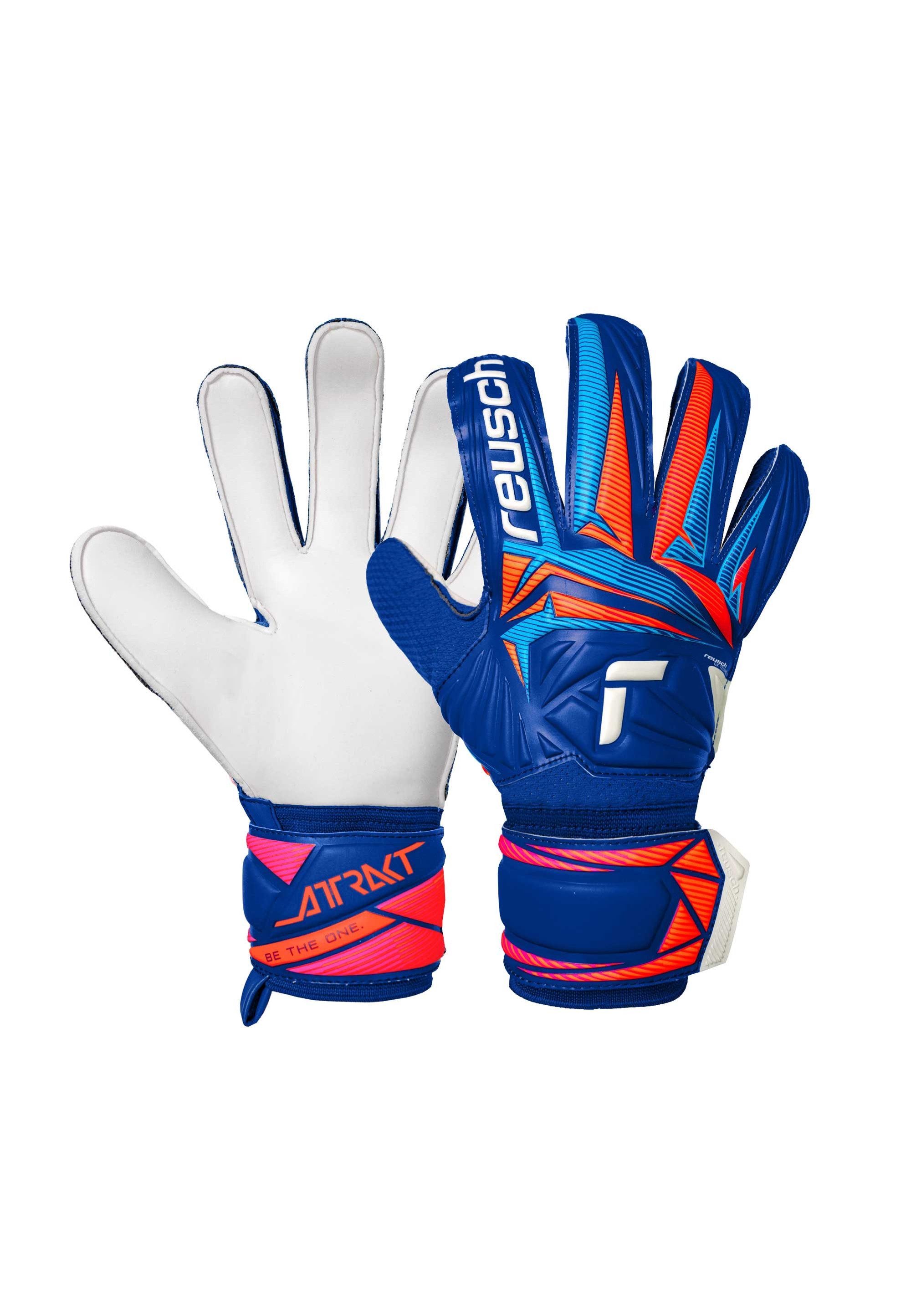Reusch Torwarthandschuhe Attrakt Solid mit hochelastischem, sicherem Verschluss