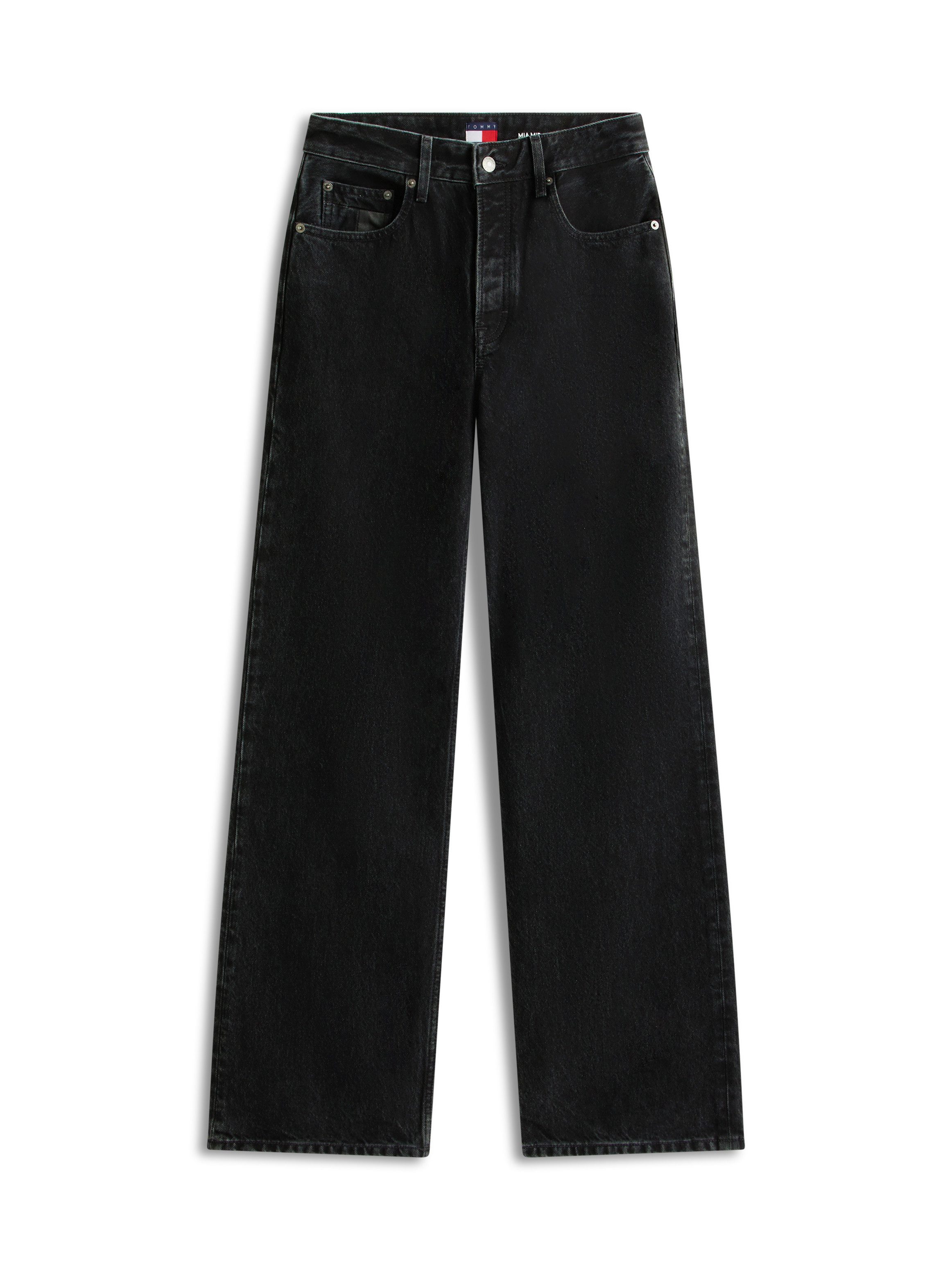 Tommy Jeans Relax-fit-Jeans MIA MR RLXD STR in blauer Waschung, mit Hammerschlaufe, Mid Rise – Bild 4 von 5