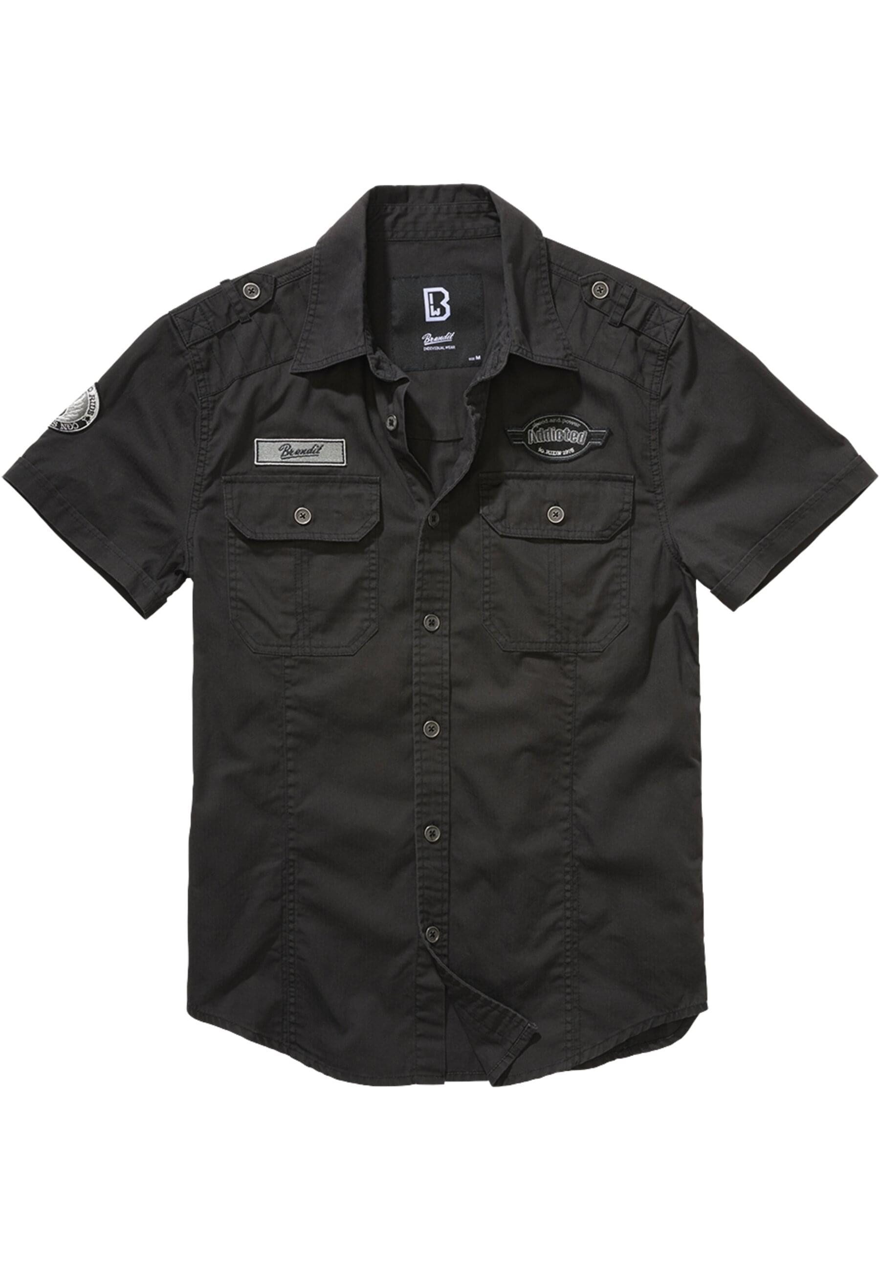Brandit Langarmhemd Brandit Herren Luis Vintage günstig online kaufen