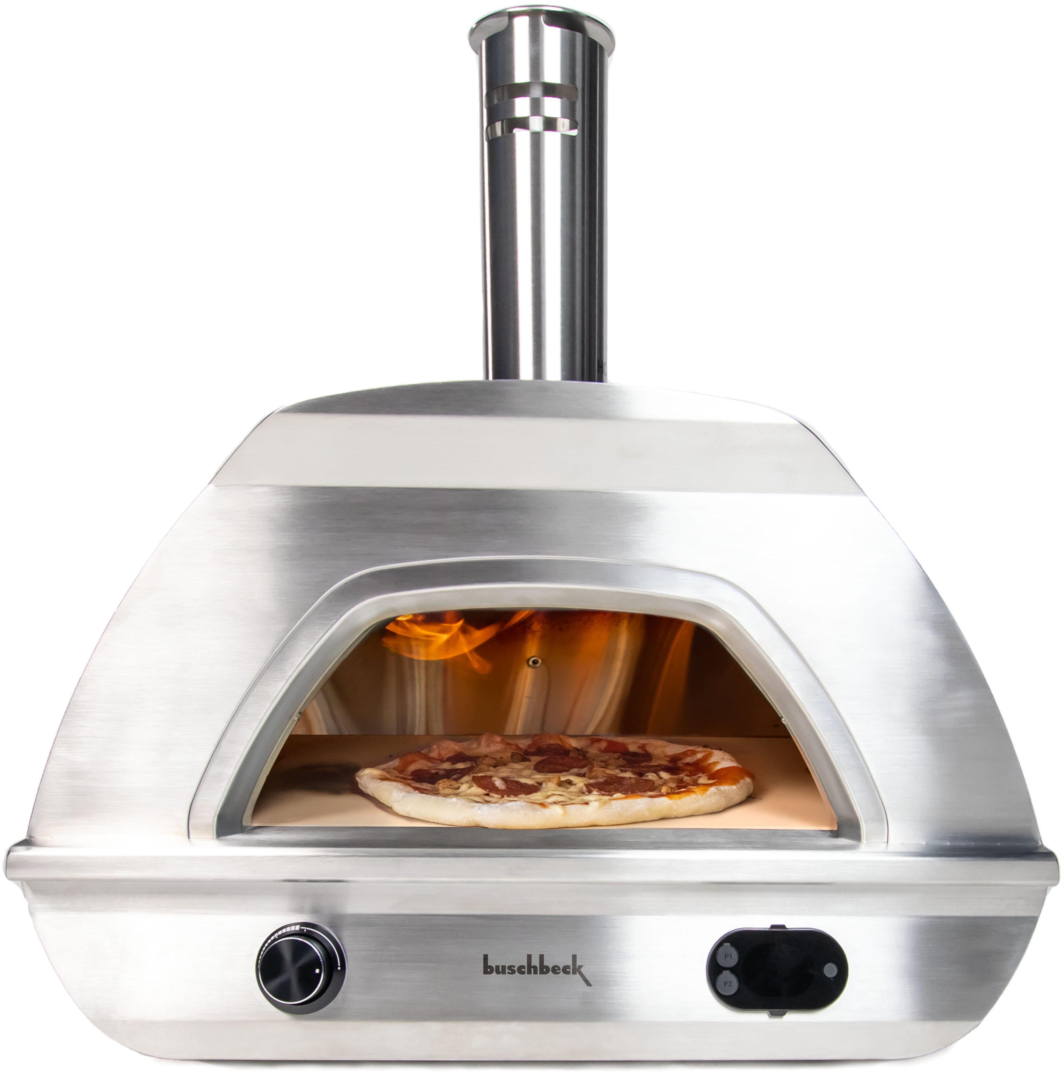 Buschbeck Gasgrill Pizzaofen X1 inkl. Bluetooth-Thermometer, BxTxH: 48x52x74 cm