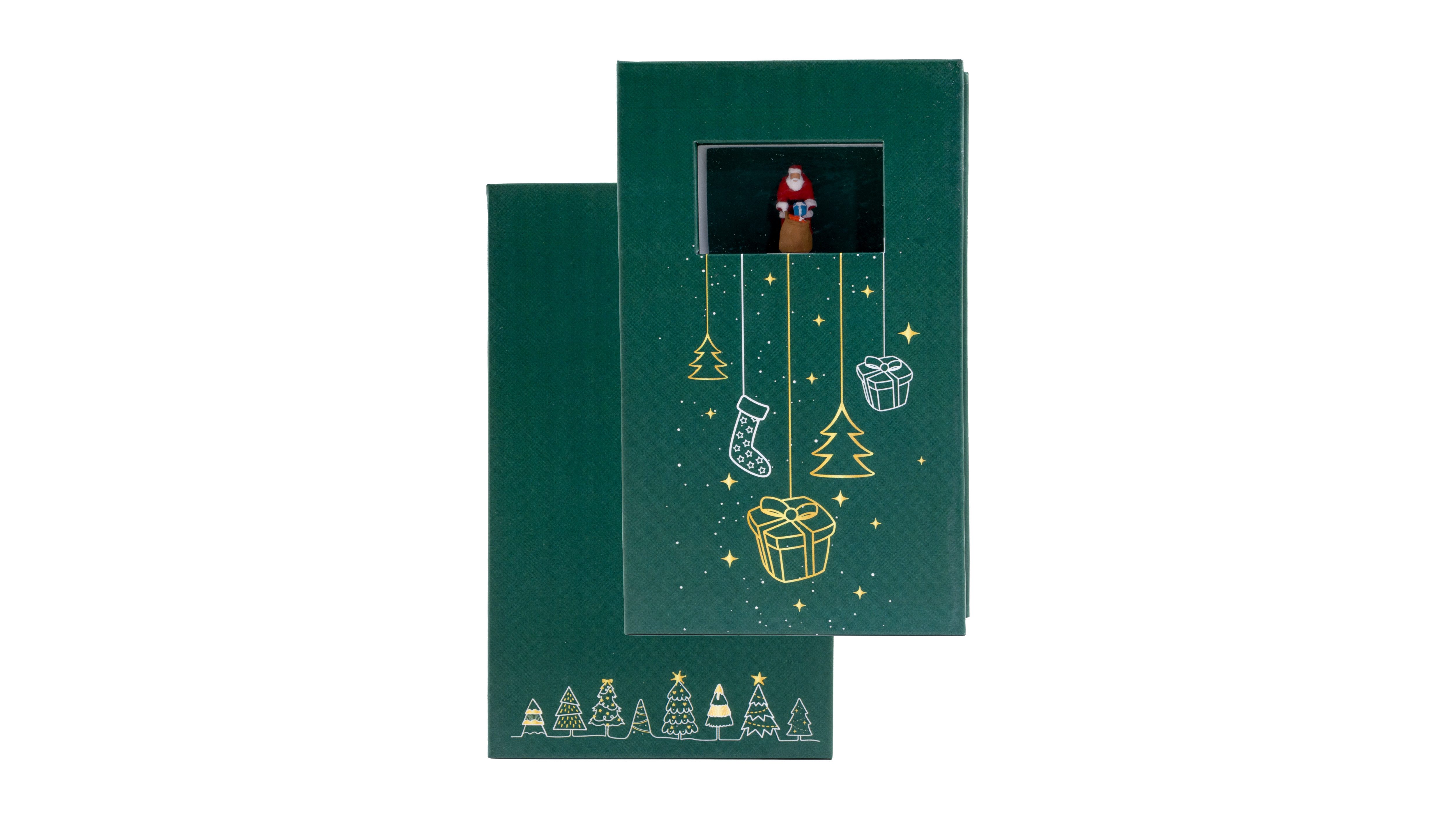 NOCH Dekofigur Geschenkbox mit Miniaturfigur für Hochzeit, Geburtstag & mehr, Highlight mit Miniaturfigur im Maßstab 1:76 ca. 2,5 cm hoch