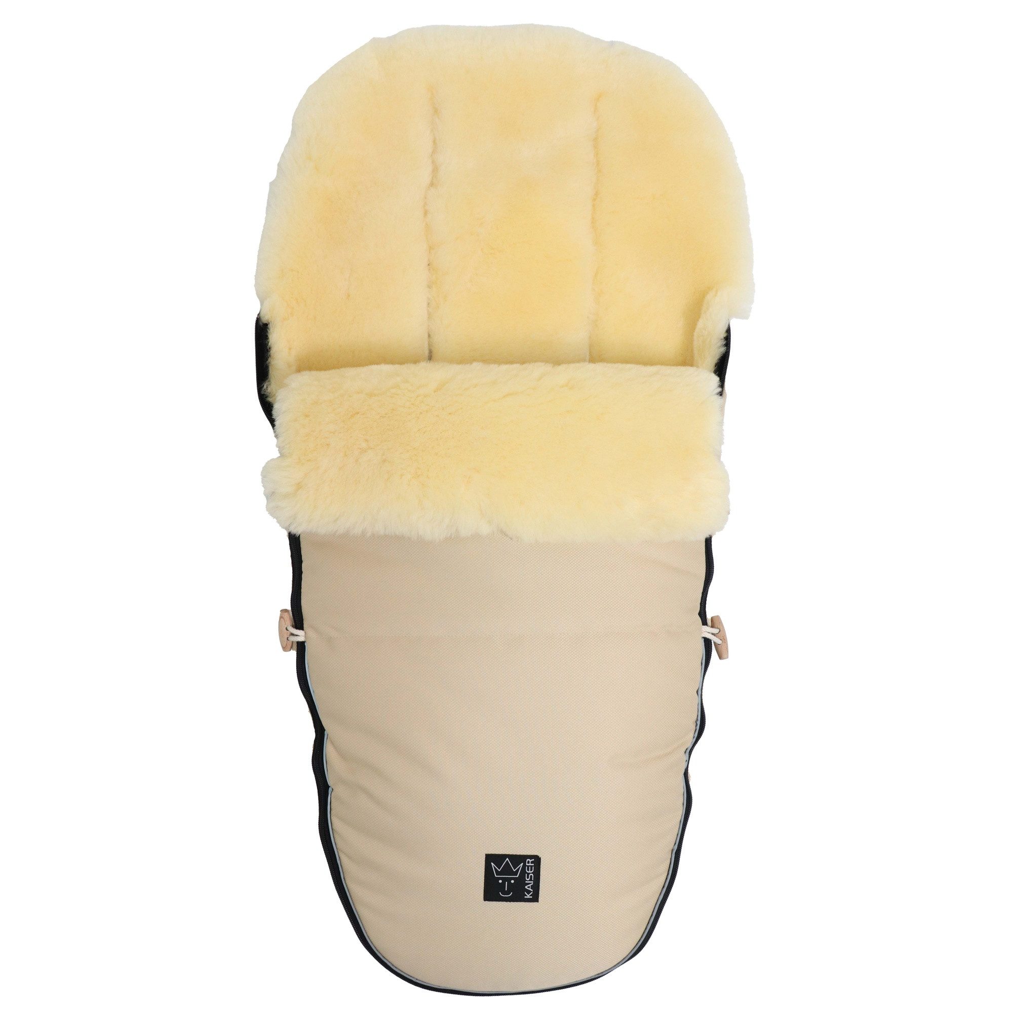 Kaiser Fußsack Love the Nature, Lammfell Kinderwagen Fußsack – Bild 3 von 5