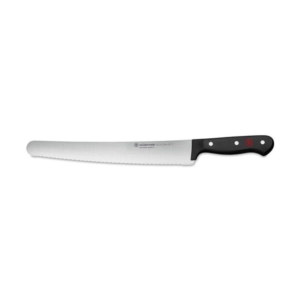 WÜSTHOF Tortenmesser Konditormesser Gourmet 26cm, Konditormesser Gourmet, 39,50cm, schwarz