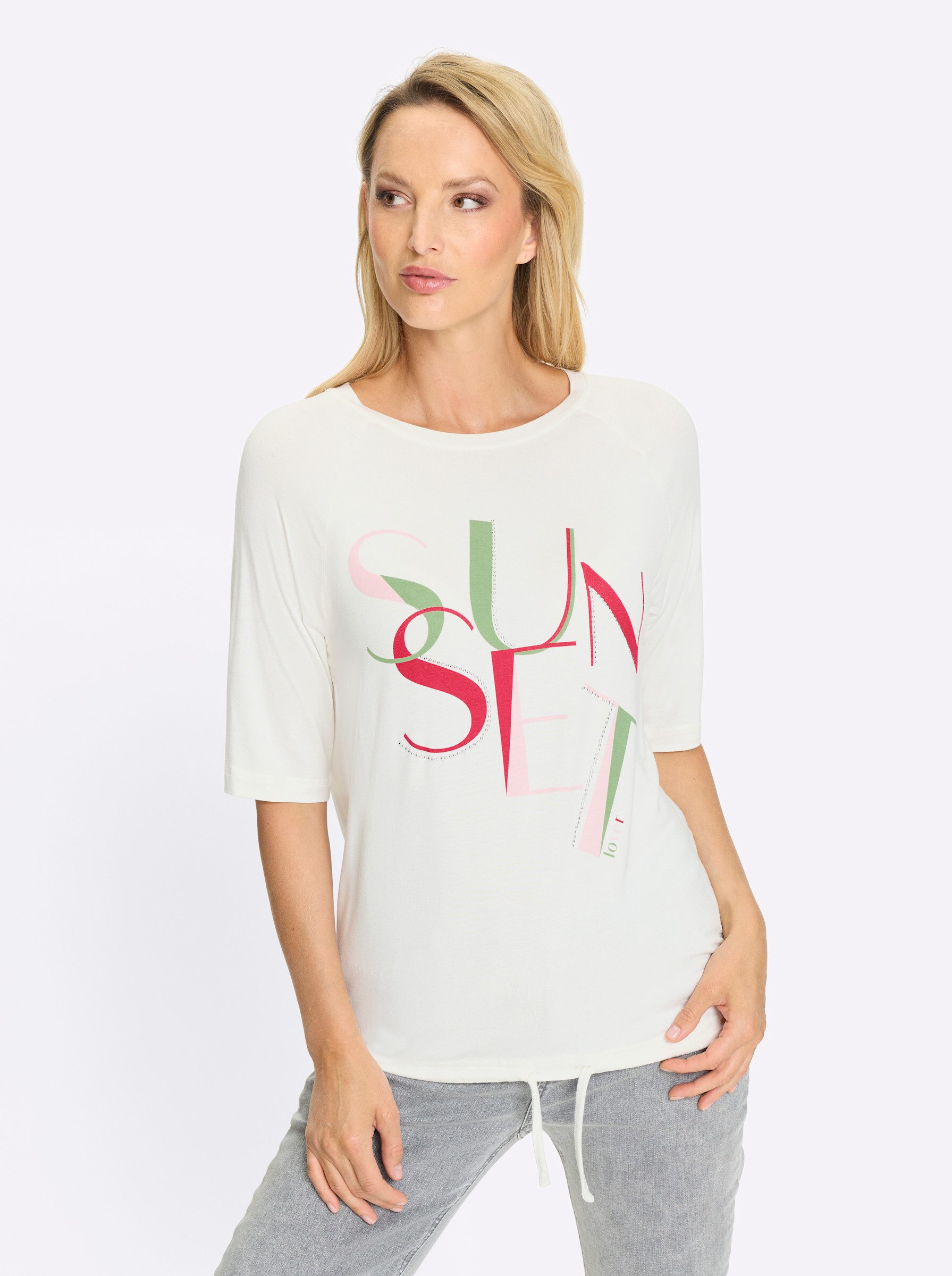 heine T-Shirt Shirt Kurzarm