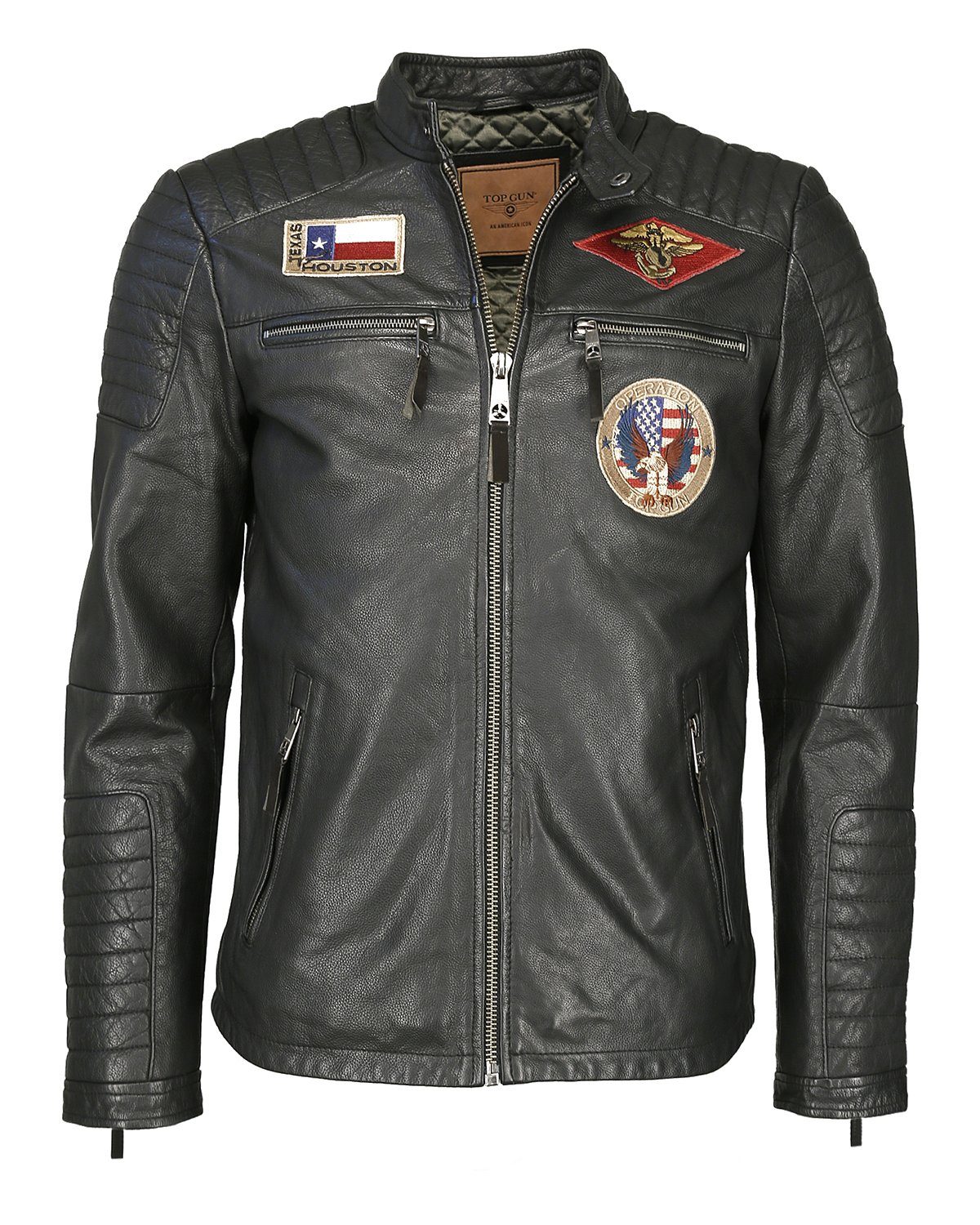 TOP GUN Lederjacke TG-1016