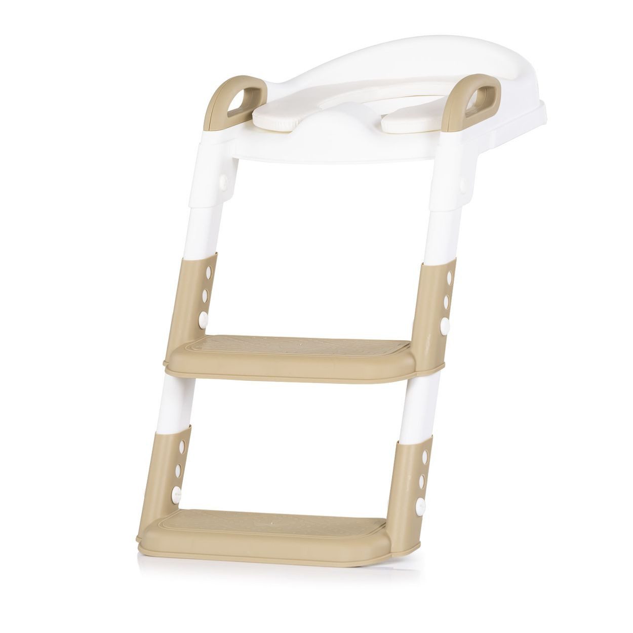 Chipolino Baby-Toilettensitz Toilettentrainer Kiddy, 65 cm, Toilettensitz höhenverstellbar Griffe Stufen