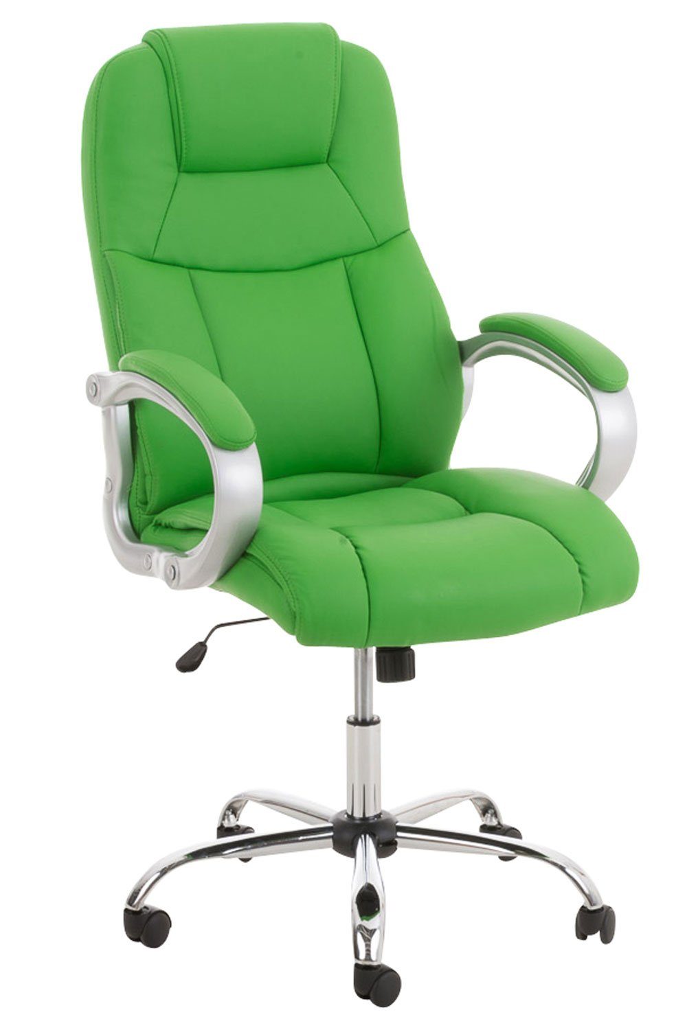 CLP Schreibtischstuhl Apoll XL, Kunstleder, höhenverstell- & drehbar grün