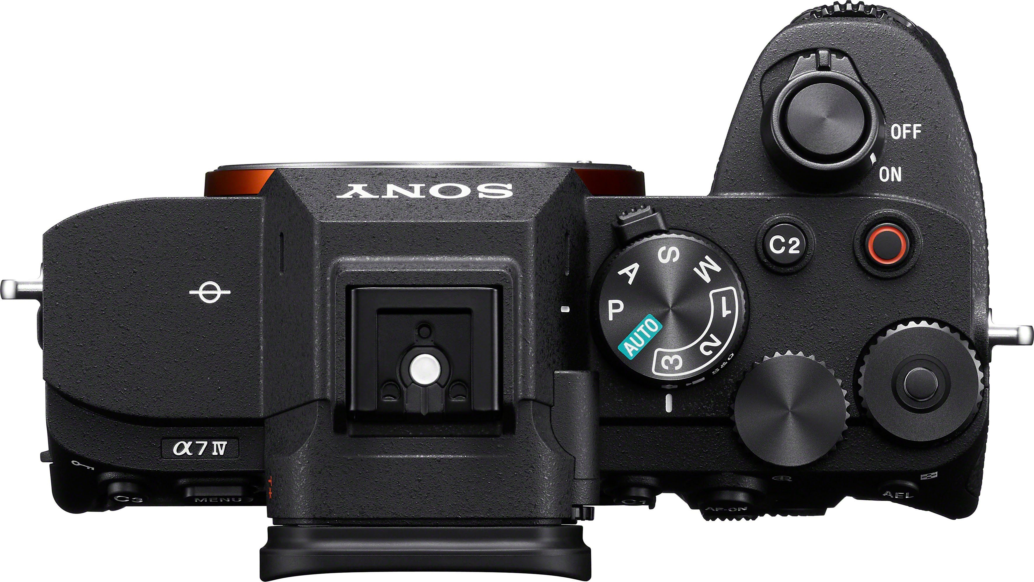 Sony A7 IV Systemkamera (33 MP, Bluetooth, WLAN), 7,5 cm (3 Zoll