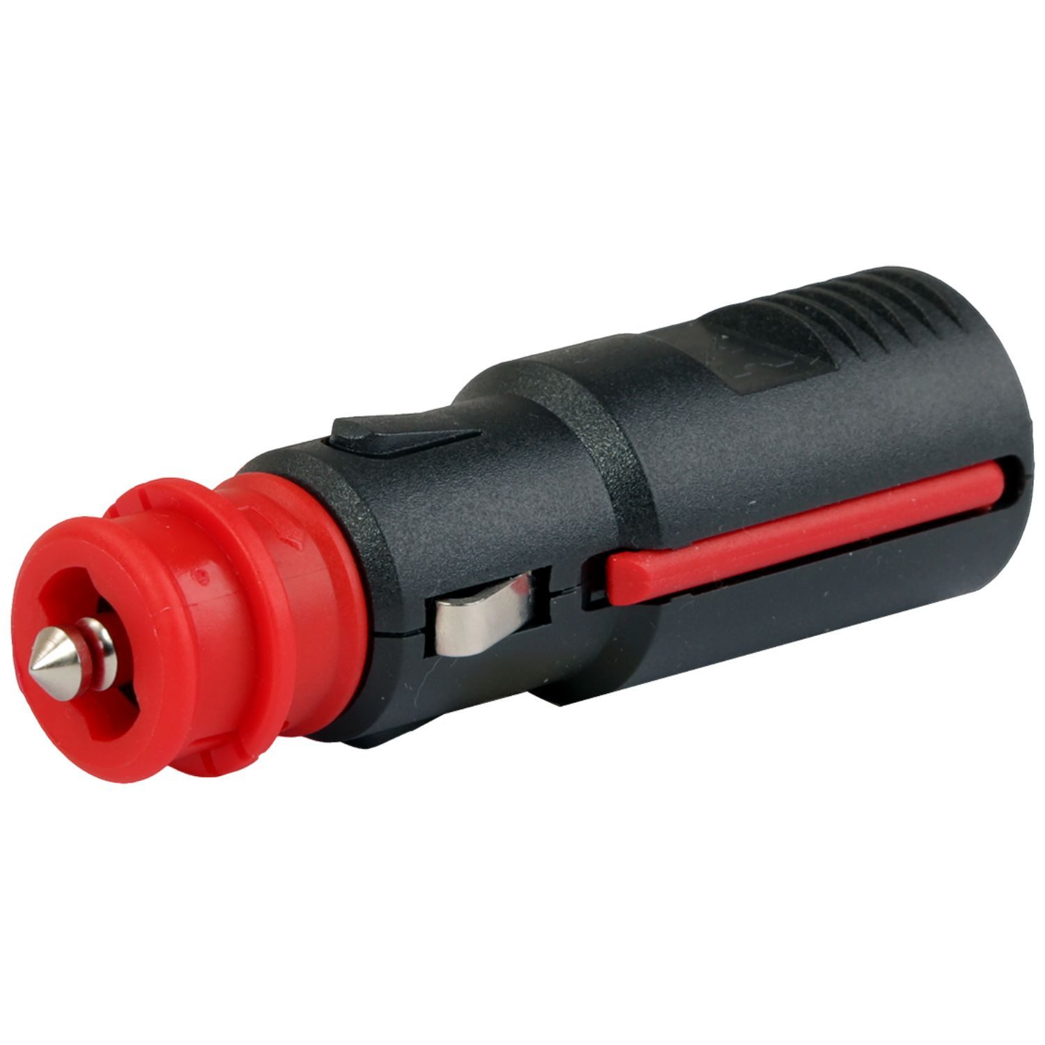 Hama Zigarettenanzünder-Verteiler KFZ Universal-Stecker Zigarettenanzünder-Stecker (1-St., 1x Zigarettenanzünderstecker), Max. 16A 6V 12V 24V Auto PKW LKW Wohnmobil Camper 21mm + Normsteckdose