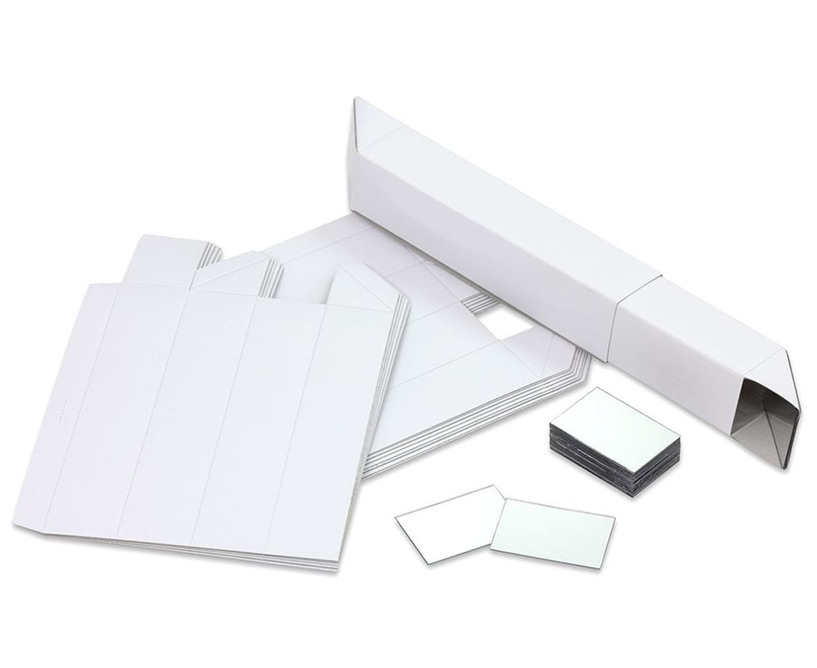 Bastelnaturmaterial Periskop- Set zum Selbermachen - 10 Stück zum Selberbauen