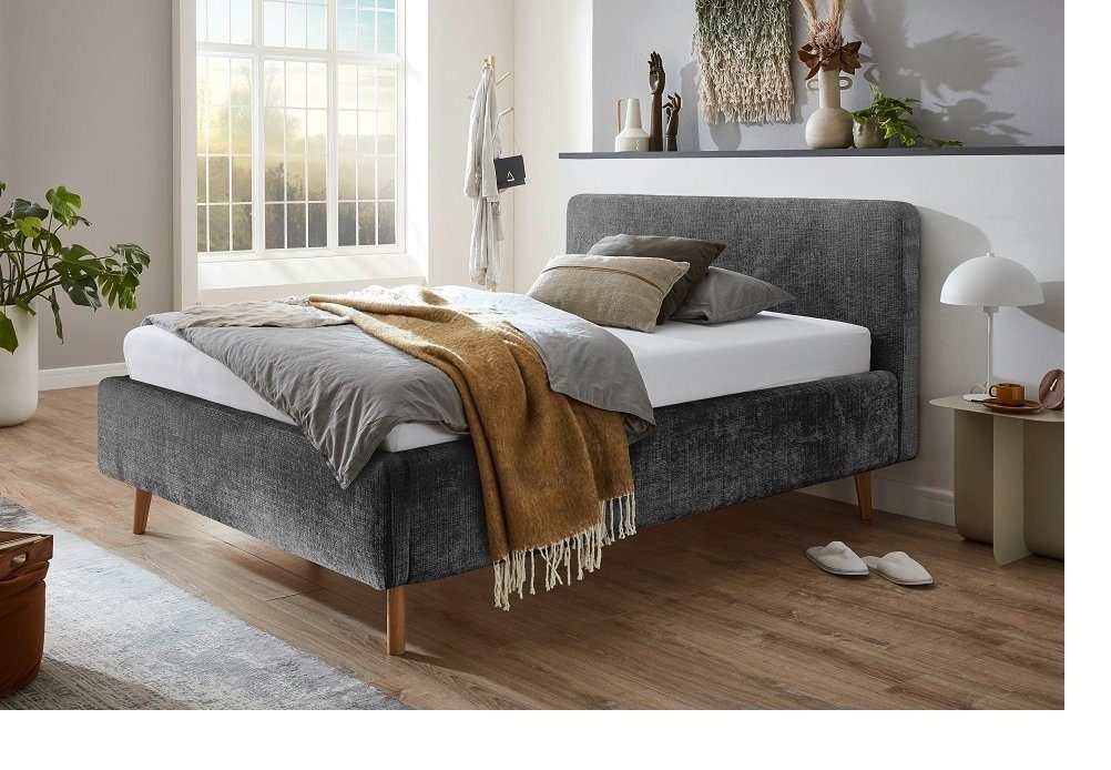 meise.möbel Polsterbett Polsterbett Mattis, anthrazit 3, 140/160/180 x 200 cm, verschiedene
