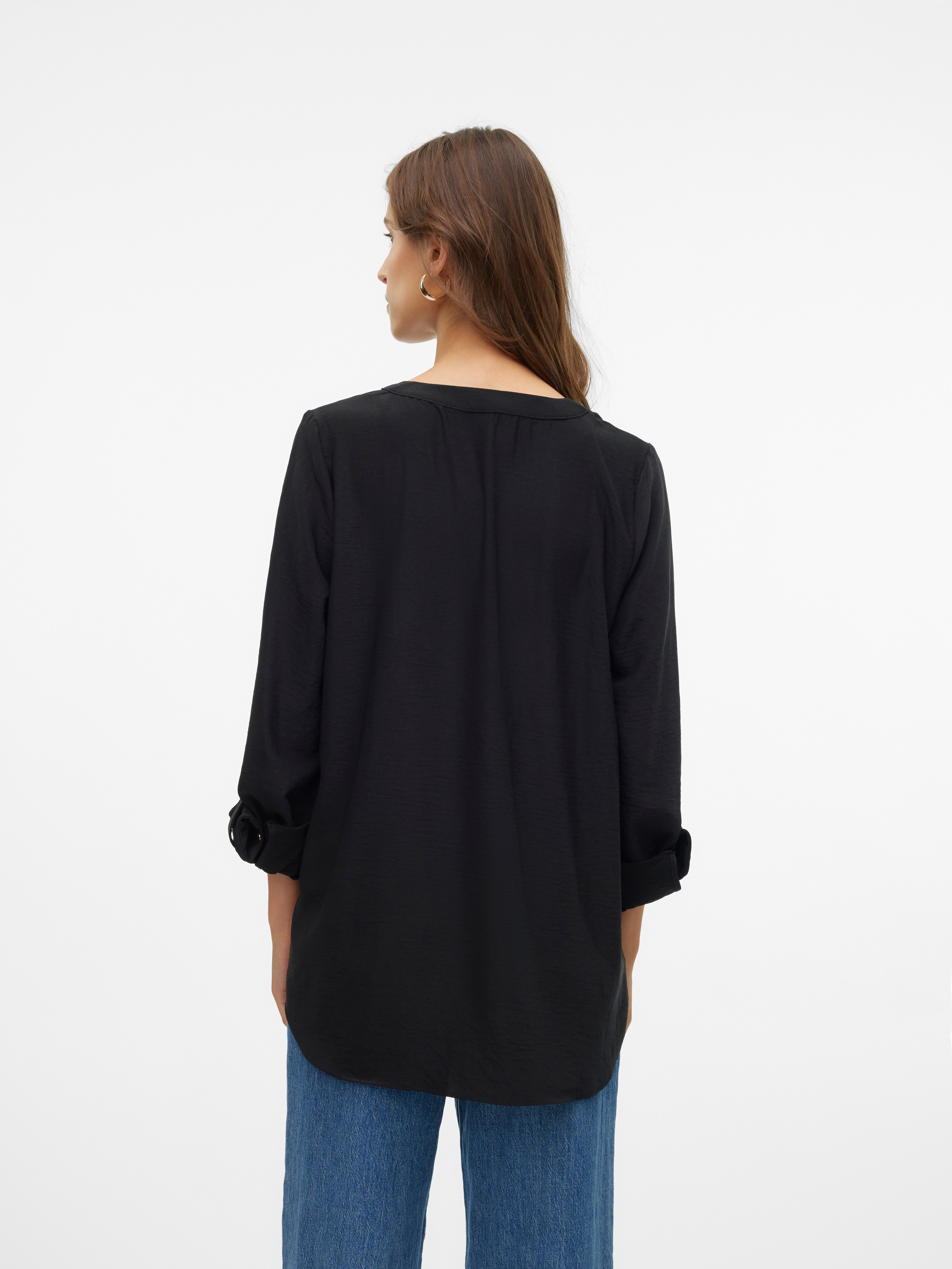 Vero Moda Blusenshirt VMANI LS TOP WVN GA NOOS günstig online kaufen