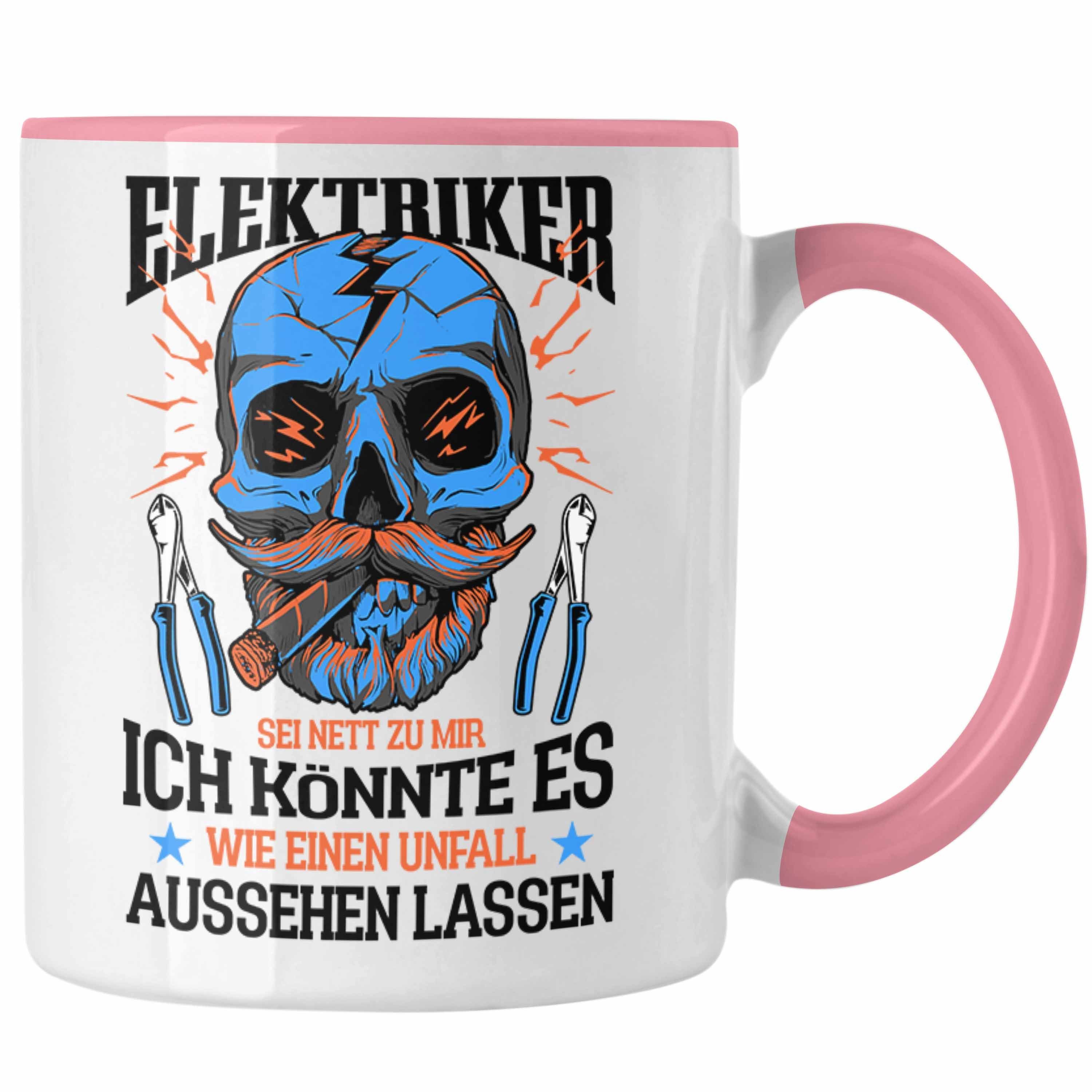 A Elektriker Mir Sei Ich Trendation Trendation Unfall Ein Nett Rosa Könnte - Wie Tasse Es Zu