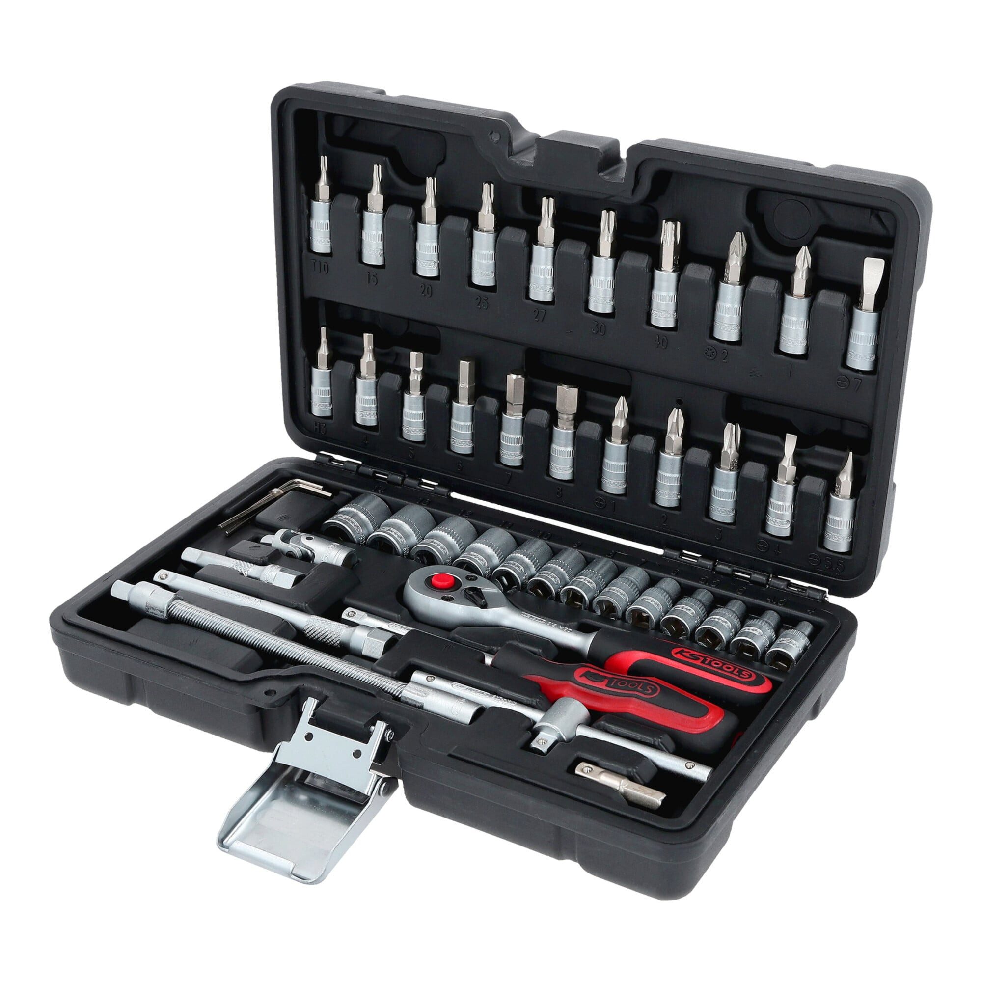 KS Tools Steckschlüssel KS Tools 1/4" Steckschlüssel-Satz, 46-teilig
