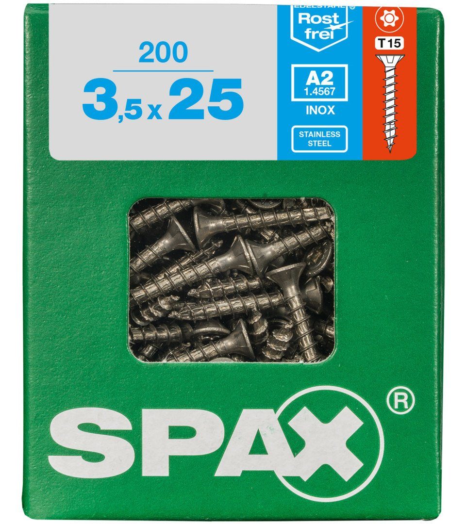 SPAX Holzbauschraube Spax Universalschrauben 3.5 x 25 mm TX 15 - 200