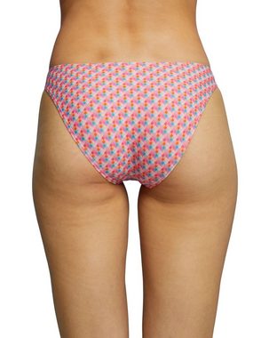 Esprit Bikini-Hose Bikini-Minislip mit geometrischem Muster
